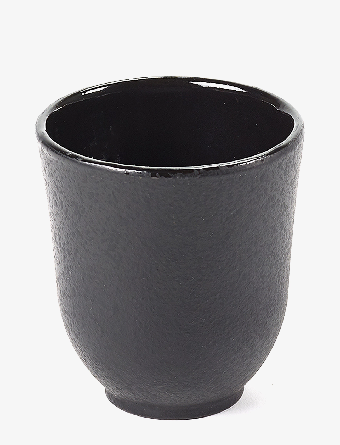 Serax - CUP CAST-IRON INKU BY SERGIO HERMAN SET/4 - kaffetassen - black - 1