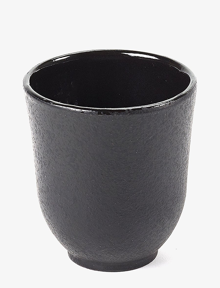 Serax - CUP CAST-IRON INKU BY SERGIO HERMAN SET/4 - kaffetassen - black - 1