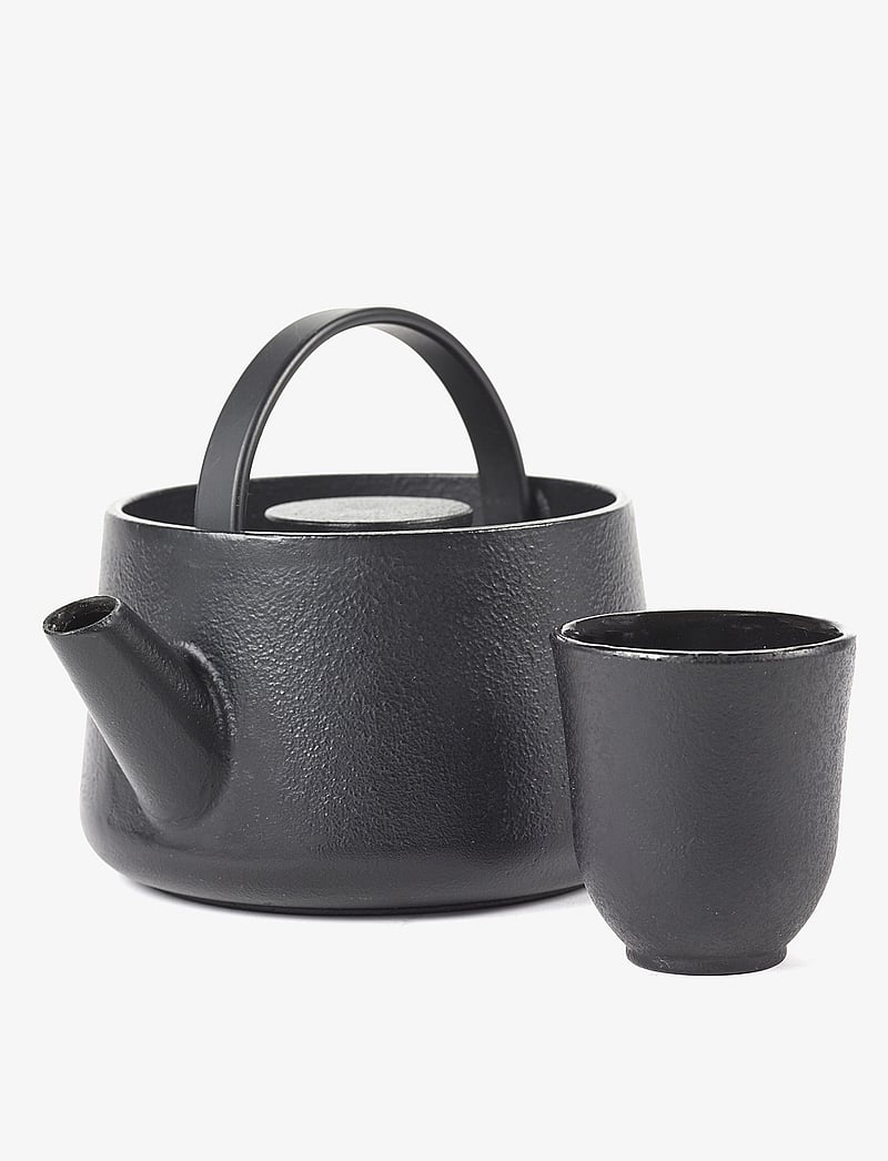 Serax - CUP CAST-IRON INKU BY SERGIO HERMAN SET/4 - kaffetassen - black - 2