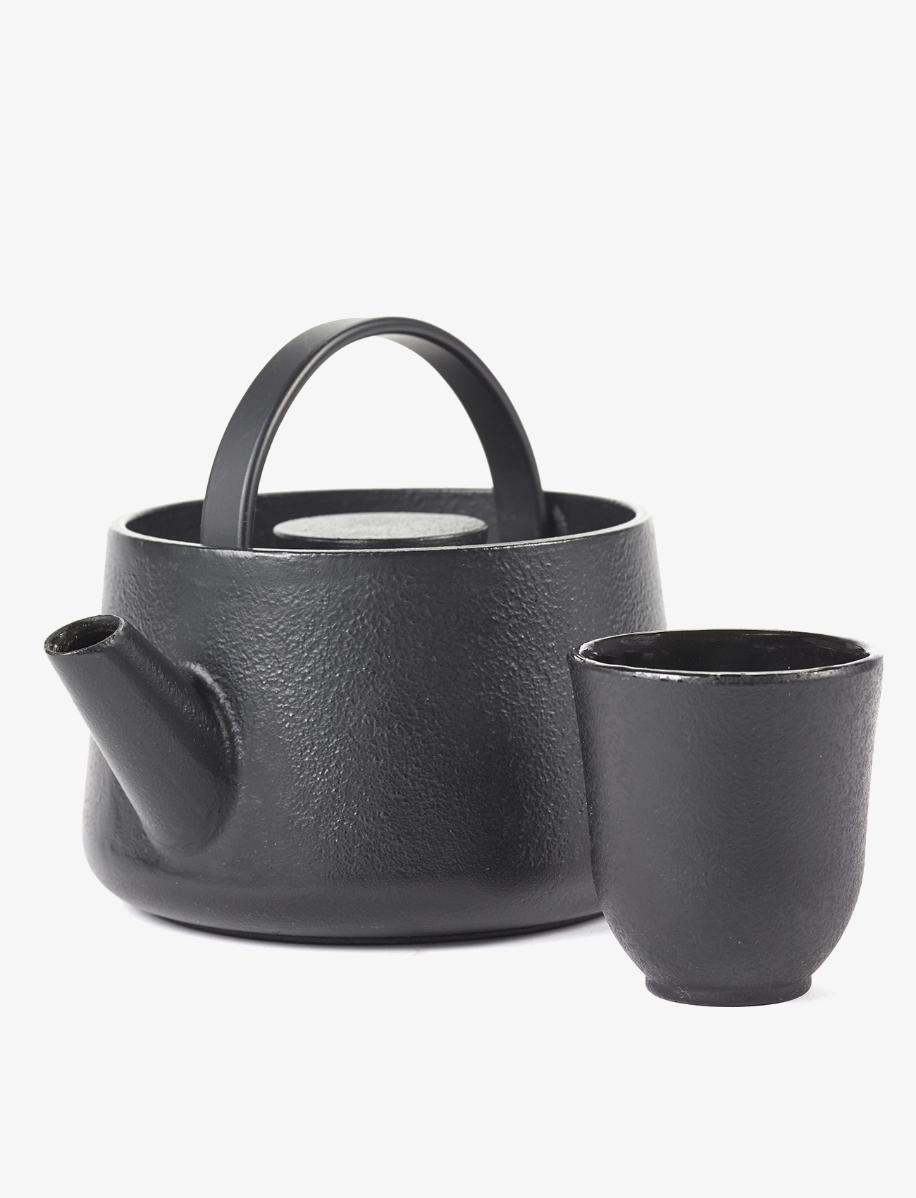 Serax - CUP CAST-IRON INKU BY SERGIO HERMAN SET/4 - kaffetassen - black - 2