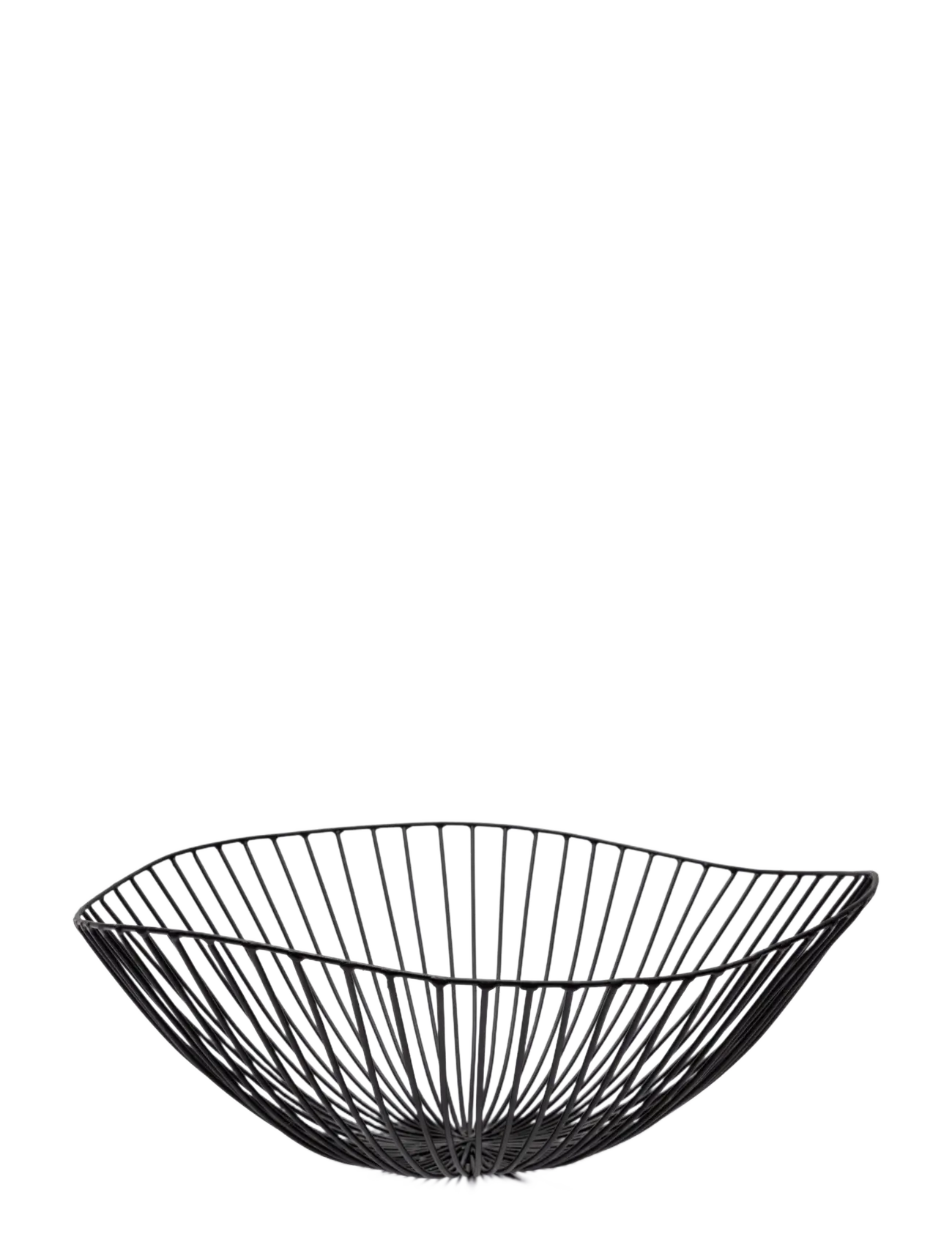 Serax Basket Black Cesira, Brødkasse og kurv, Sort, Str: ONE SIZE