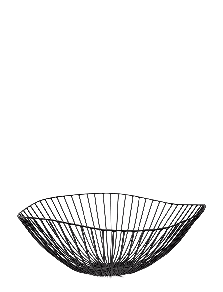 Serax - BASKET BLACK CESIRA - brotkästen & brotkörbe - black - 1
