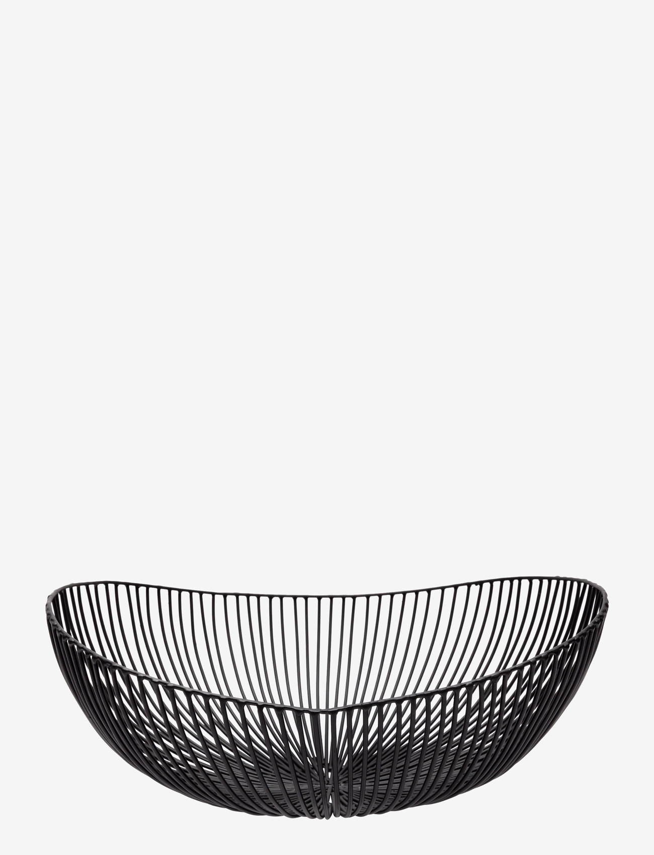 Serax - BASKET OVAL BLACK MEO - plats décoratifs - black - 1