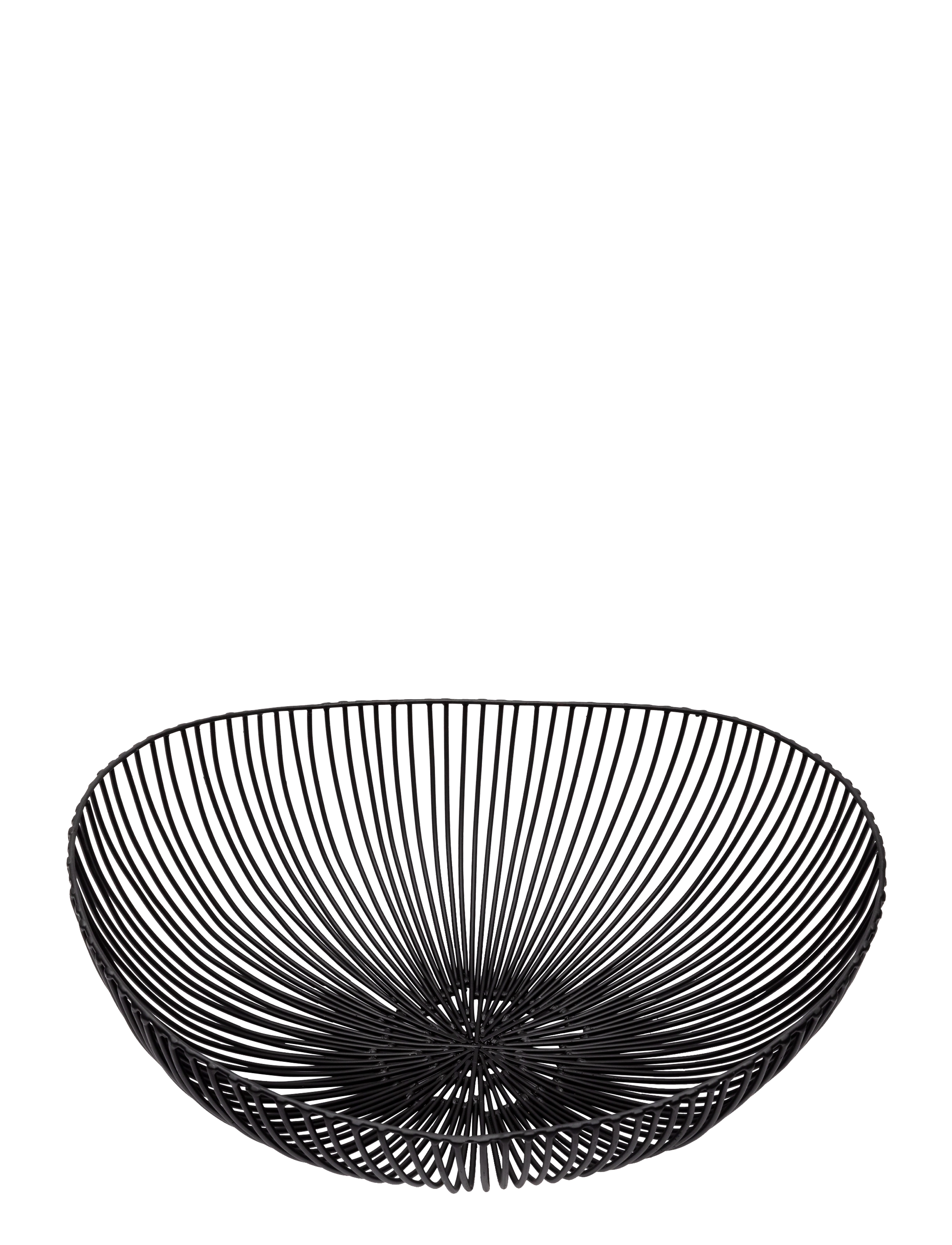 Serax - BASKET OVAL BLACK MEO - decorative platters - black - 3