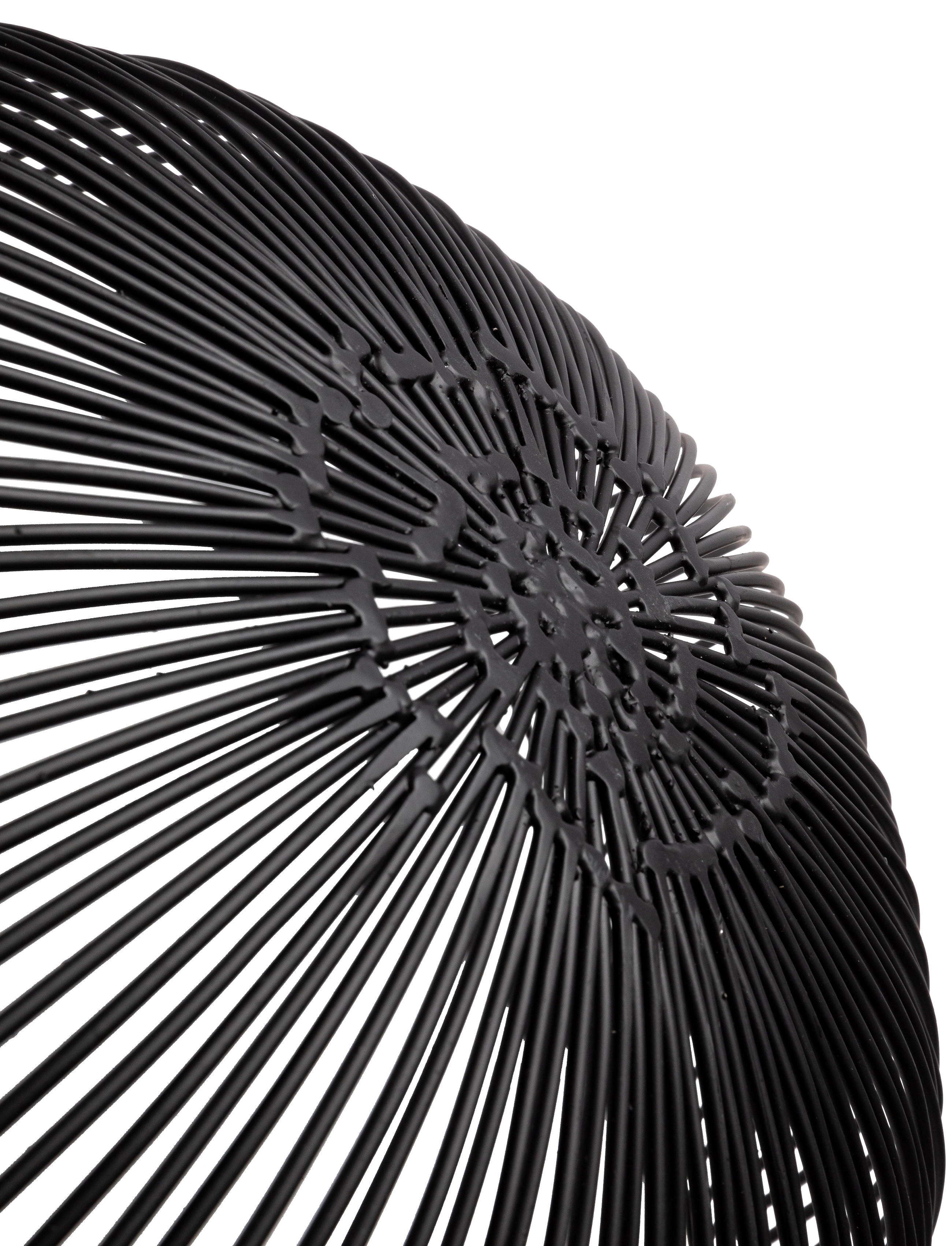Serax - BASKET OVAL BLACK MEO - decorative platters - black - 4