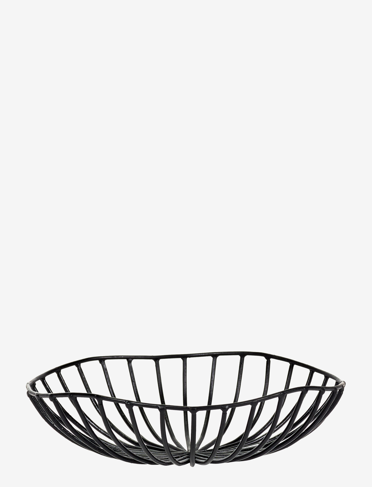 Serax - BREAD BASKET L BLACK CATU - dekorativa fat & skålar - black - 0