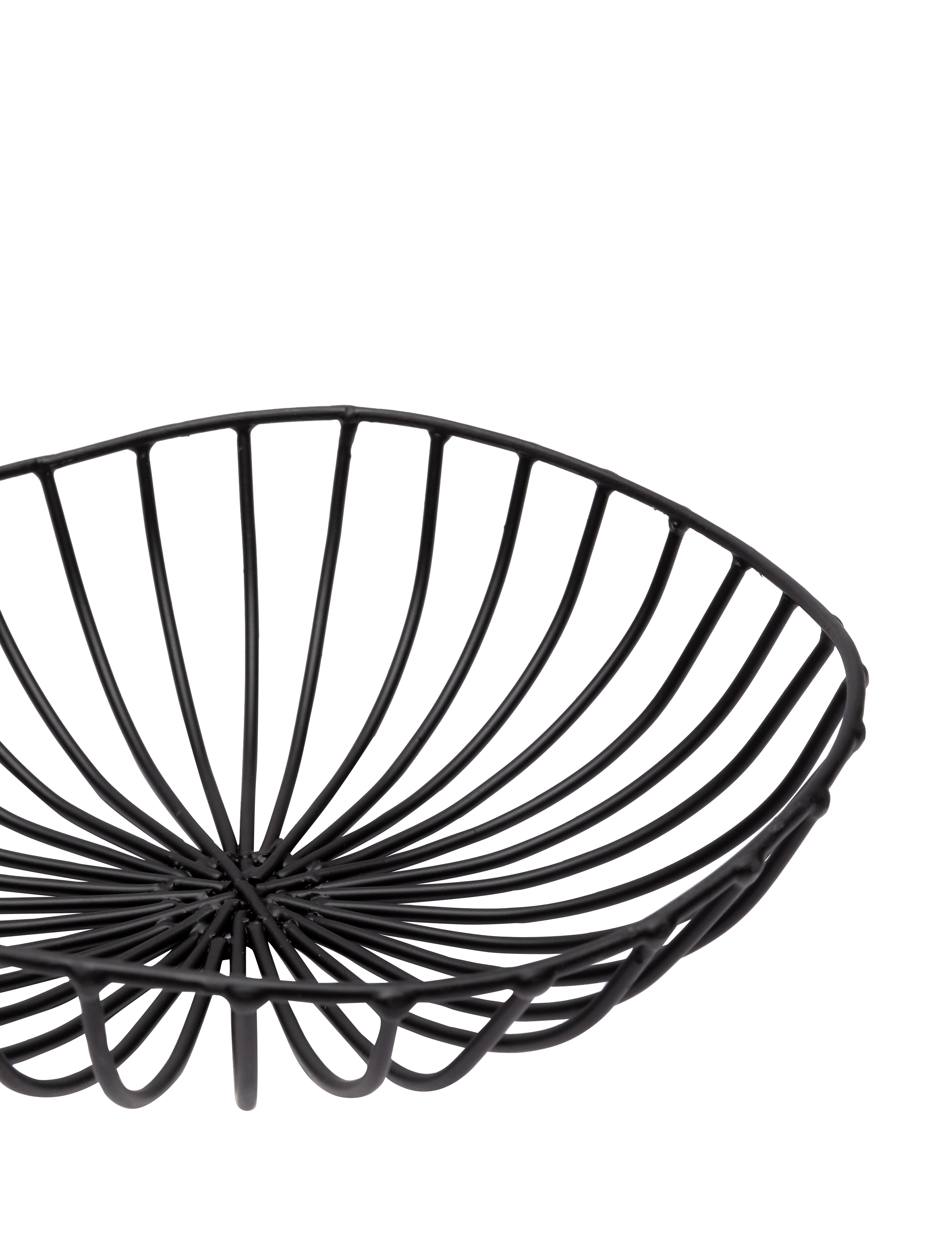 Serax - BREAD BASKET L BLACK CATU - pyntefat - black - 2