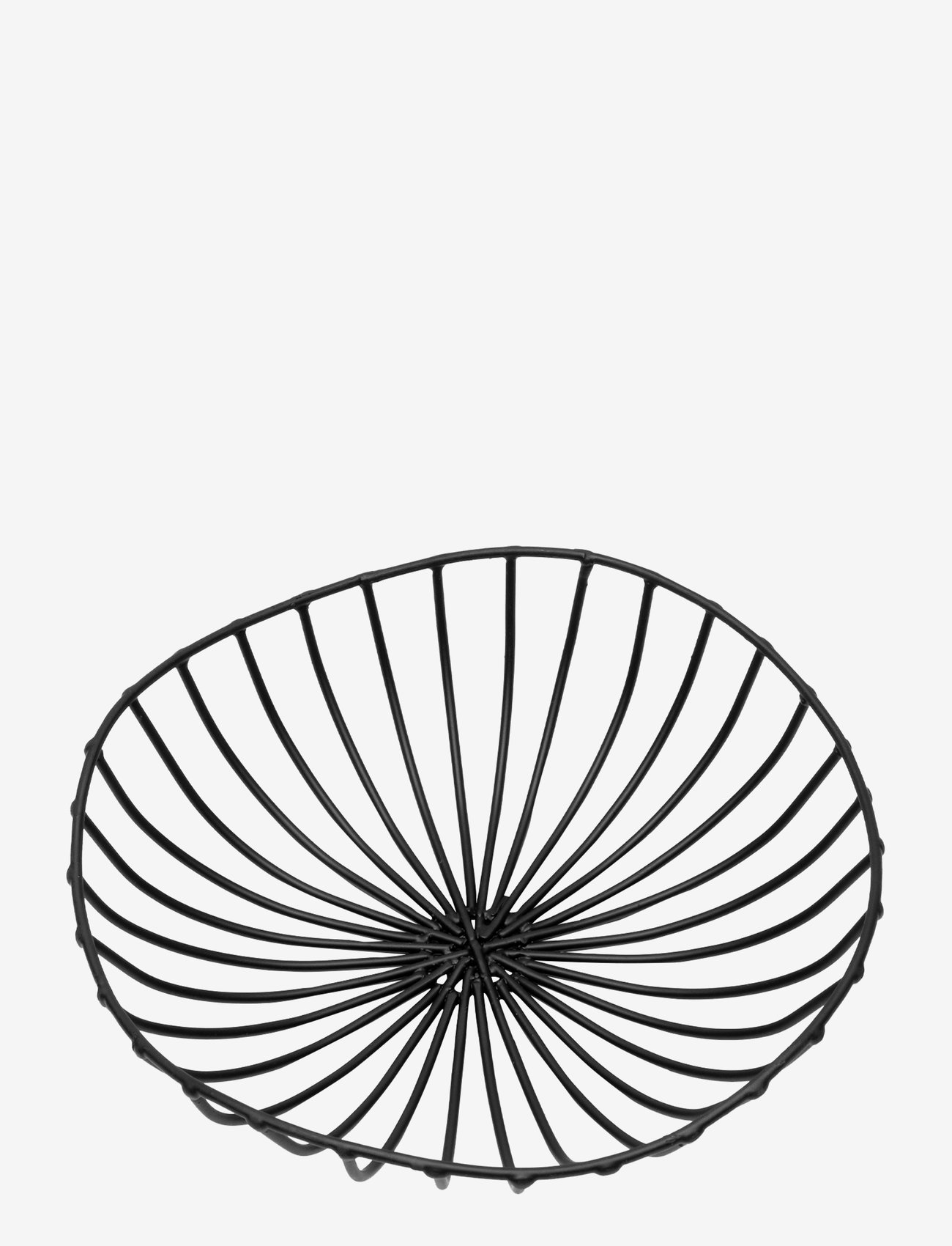 Serax - BREAD BASKET L BLACK CATU - dekorativa fat & skålar - black - 3