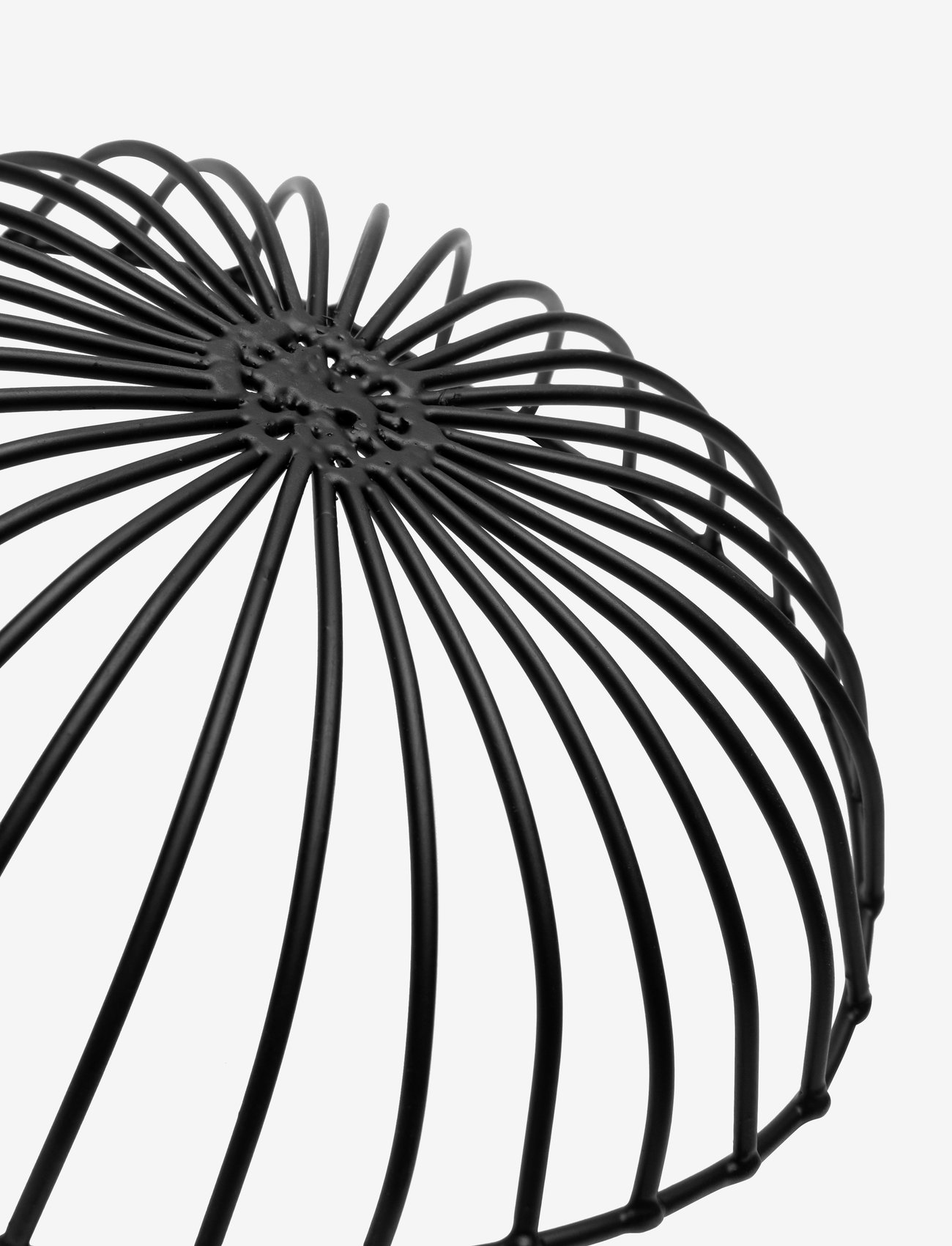 Serax - BREAD BASKET L BLACK CATU - dekorativa fat & skålar - black - 4