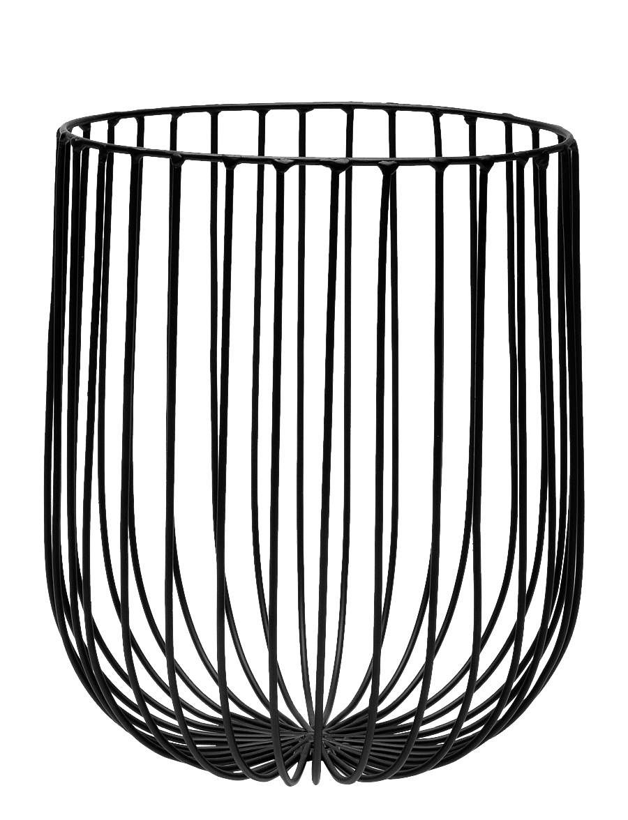 Serax - BASKET L BLACK CATU - black - 1