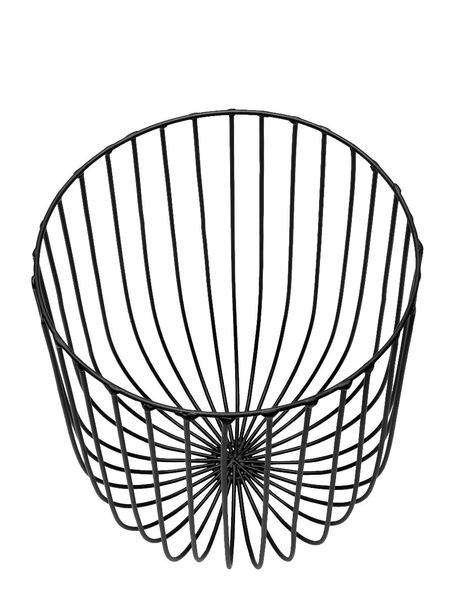 Serax - BASKET L BLACK CATU - black - 3