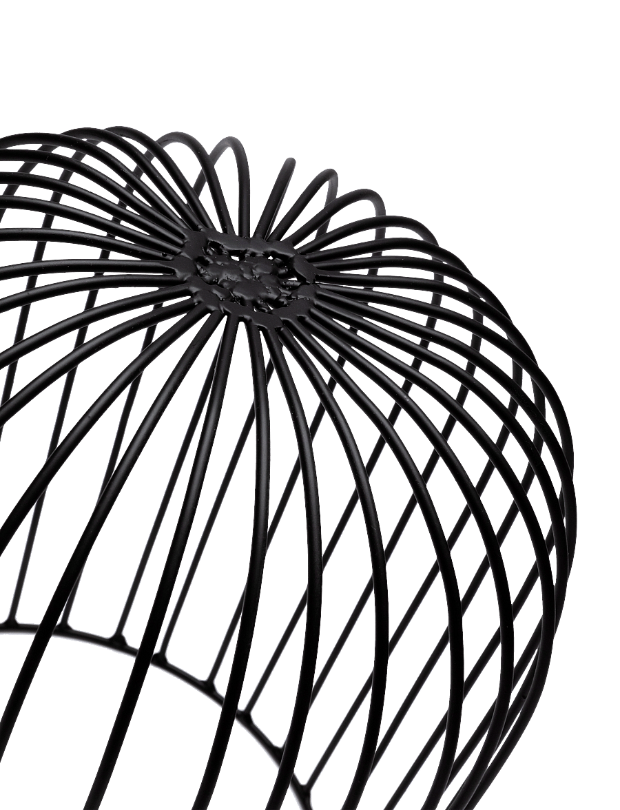 Serax - BASKET L BLACK CATU - black - 4