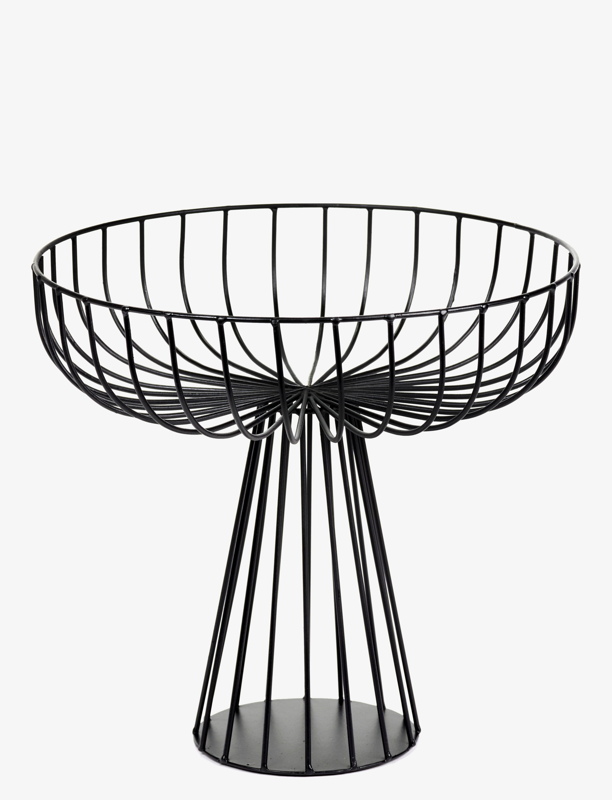 Serax Basket Xl Black Catu, XL, Storage, Schwarz - Storage Baskets, Homeware