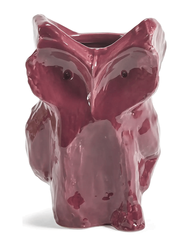 Serax - OWL VASE S AUBERGINE AFTER MIDNIGHT - vaasid - aubergine - 1
