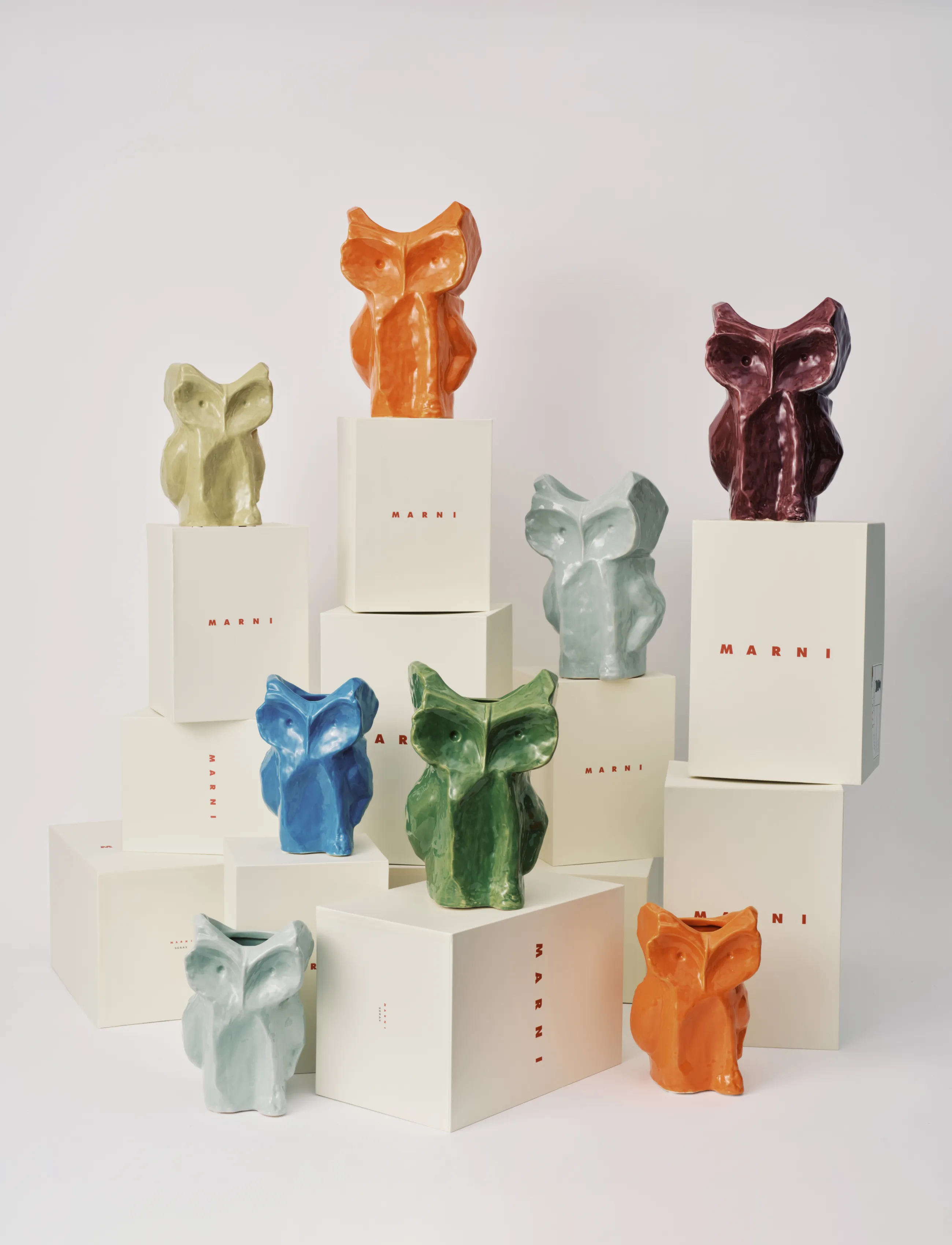 Serax - OWL VASE S GREEN AFTER MIDNIGHT - vaser - green - 3