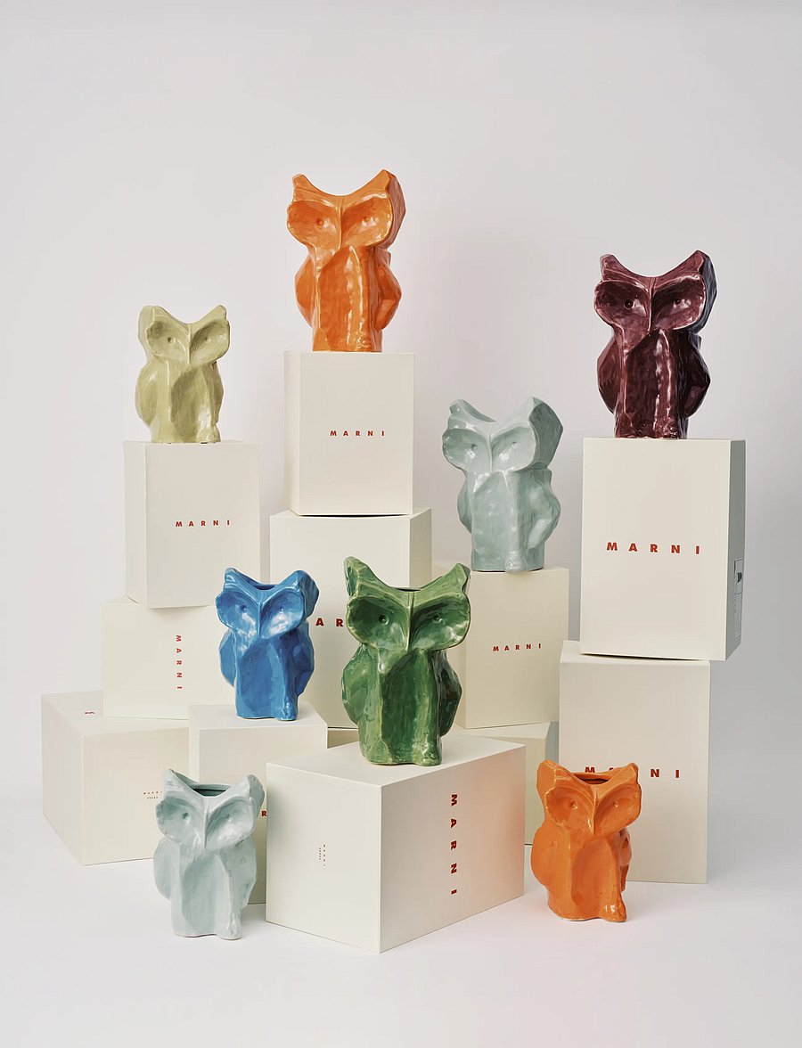 Serax - OWL VASE S GREEN AFTER MIDNIGHT - vaasid - green - 3