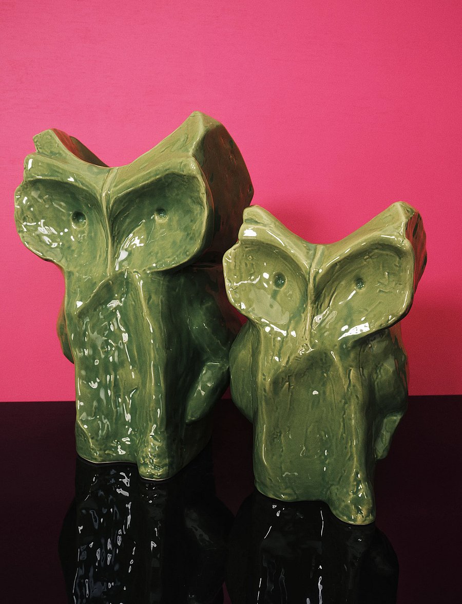 Serax - OWL VASE S GREEN AFTER MIDNIGHT - vaasid - green - 4