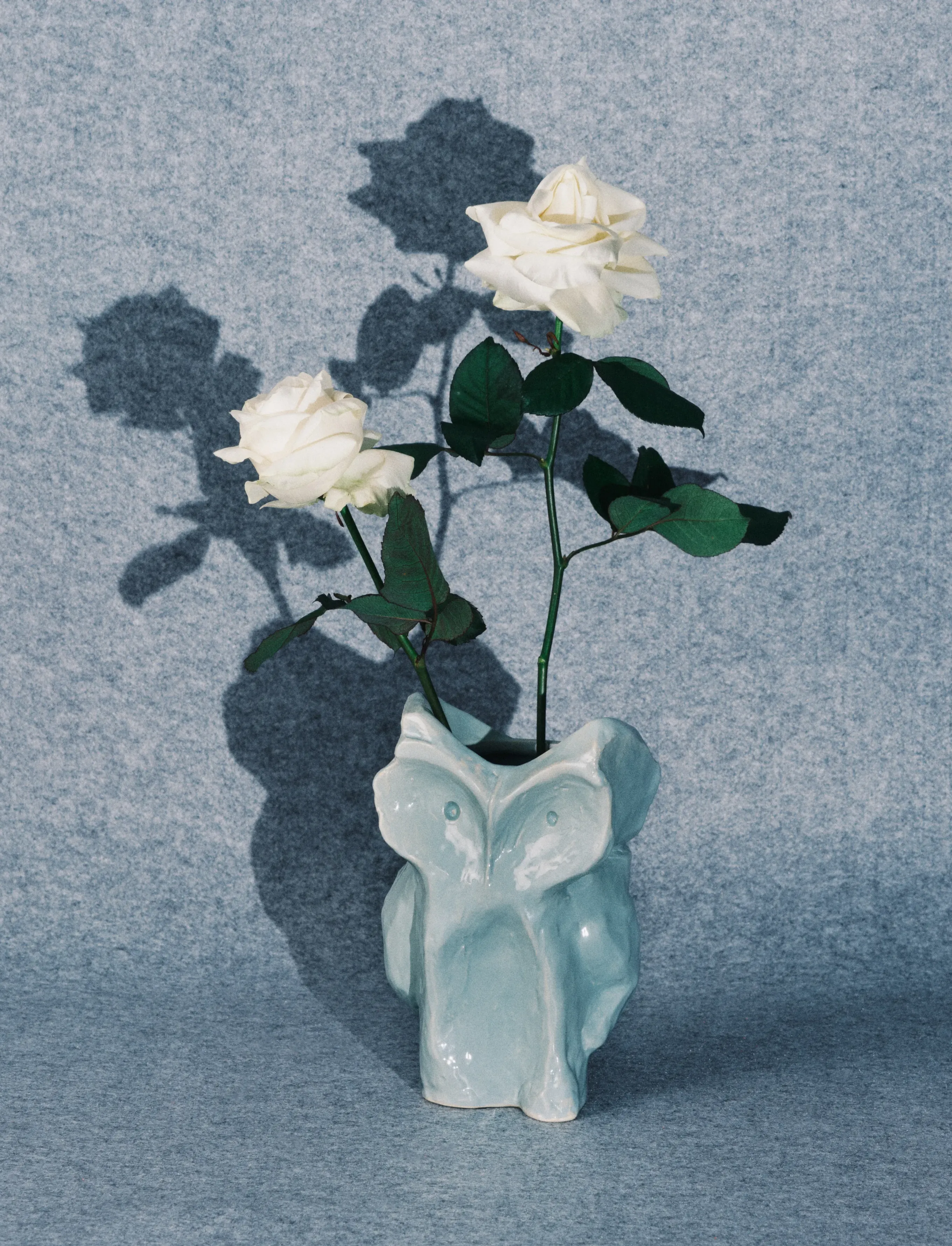 Serax - OWL VASE S LIGHT BLUE AFTER MIDNIGHT - vasen - light blue - 1