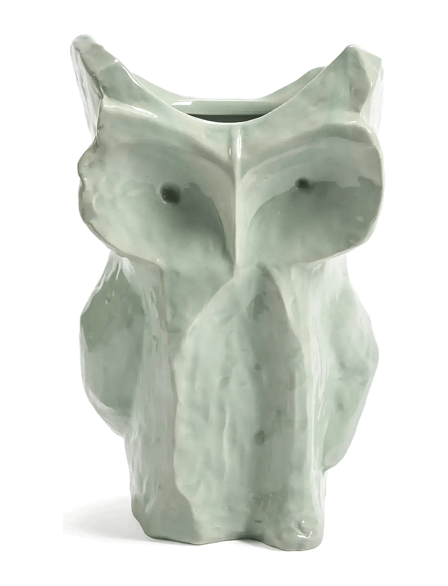 Serax - OWL VASE L AUBERGINE AFTER MIDNIGHT - vaasid - light blue - 1