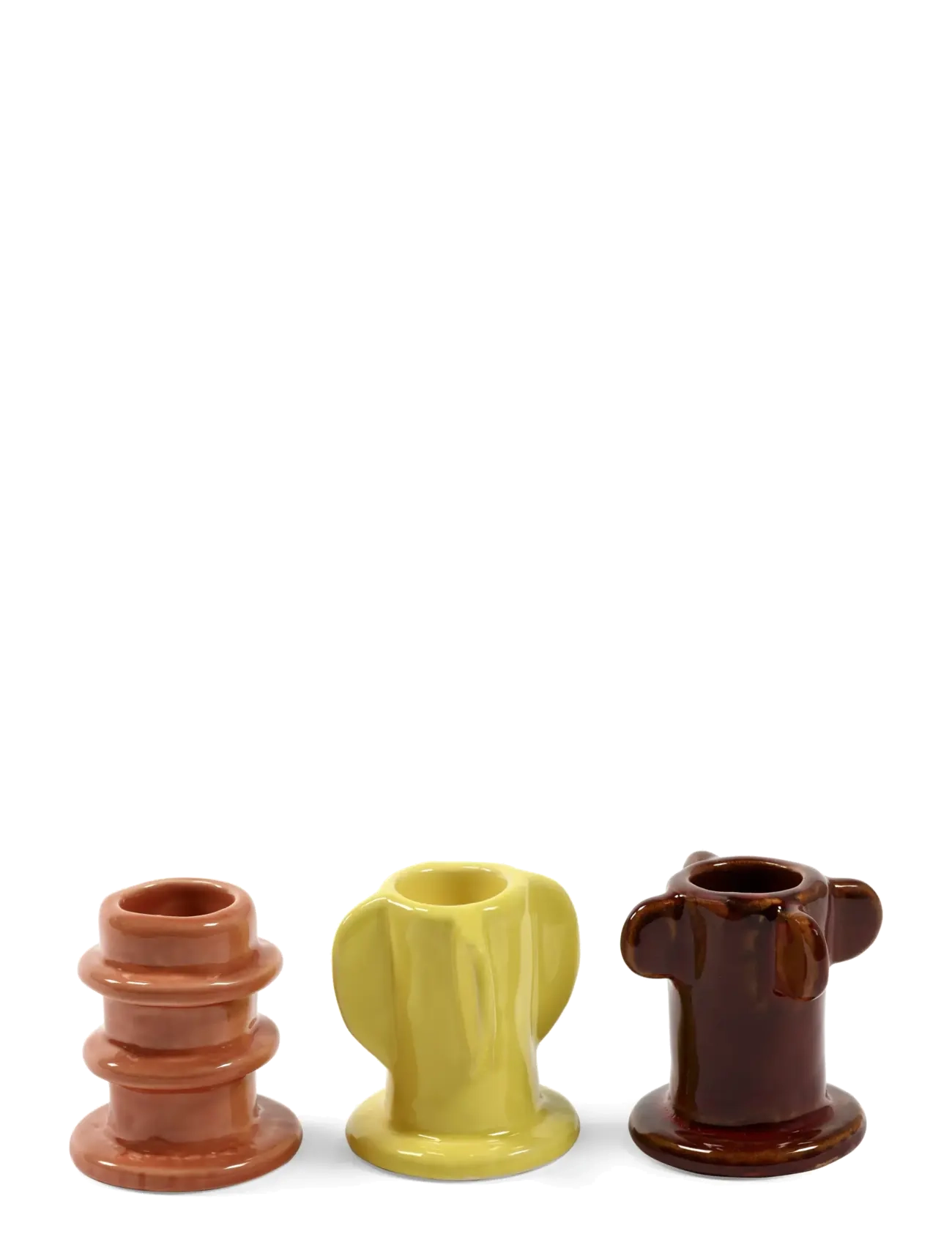 Serax CANDLE HOLDER 02 GLAZED MOLLY SET/3 - Kampagne - MIX / multi