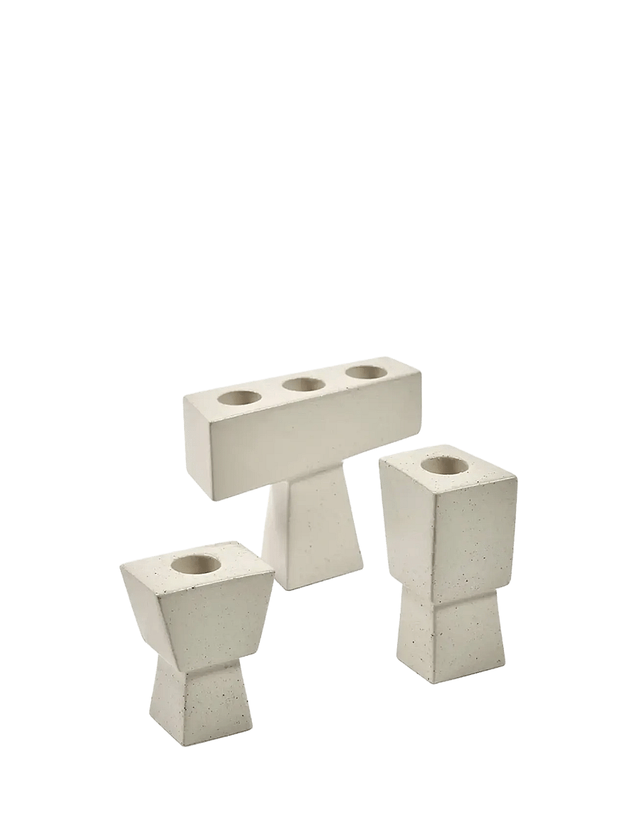 Serax - CANDLE HOLDER 04 BEIGE MOLLY - küünlajalad - beige - 4