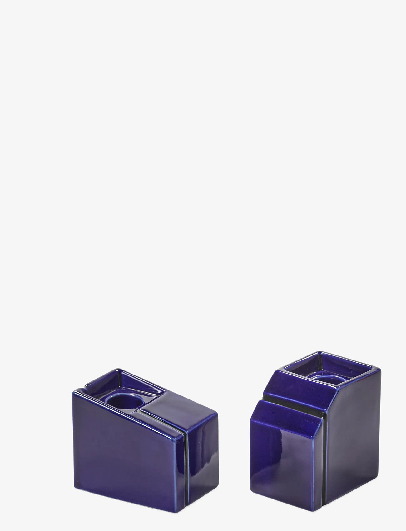 Serax - CANDLE HOLDER BURGUNDY SILOS SET/2 - køb efter pris - blue - 0