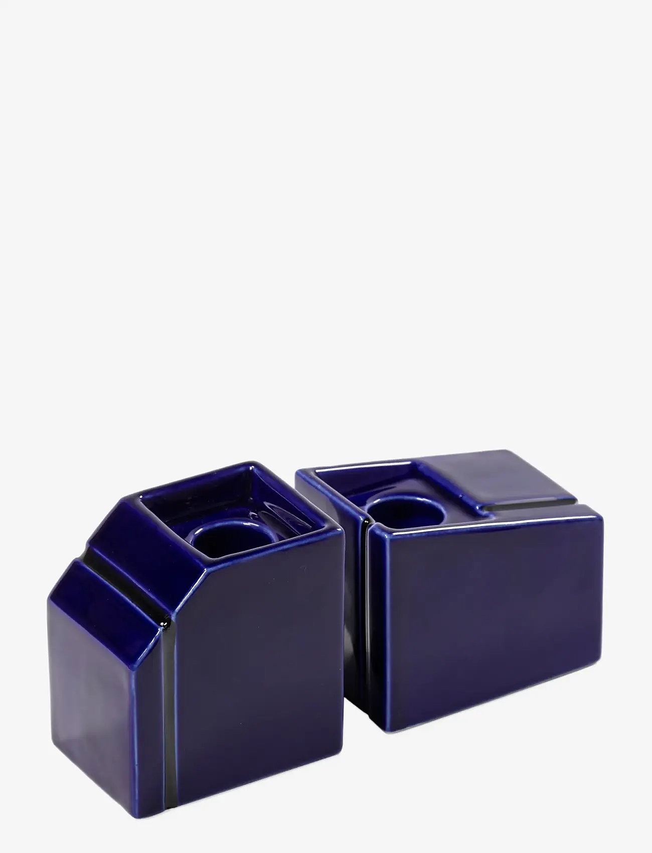 Serax - CANDLE HOLDER BURGUNDY SILOS SET/2 - køb efter pris - blue - 1