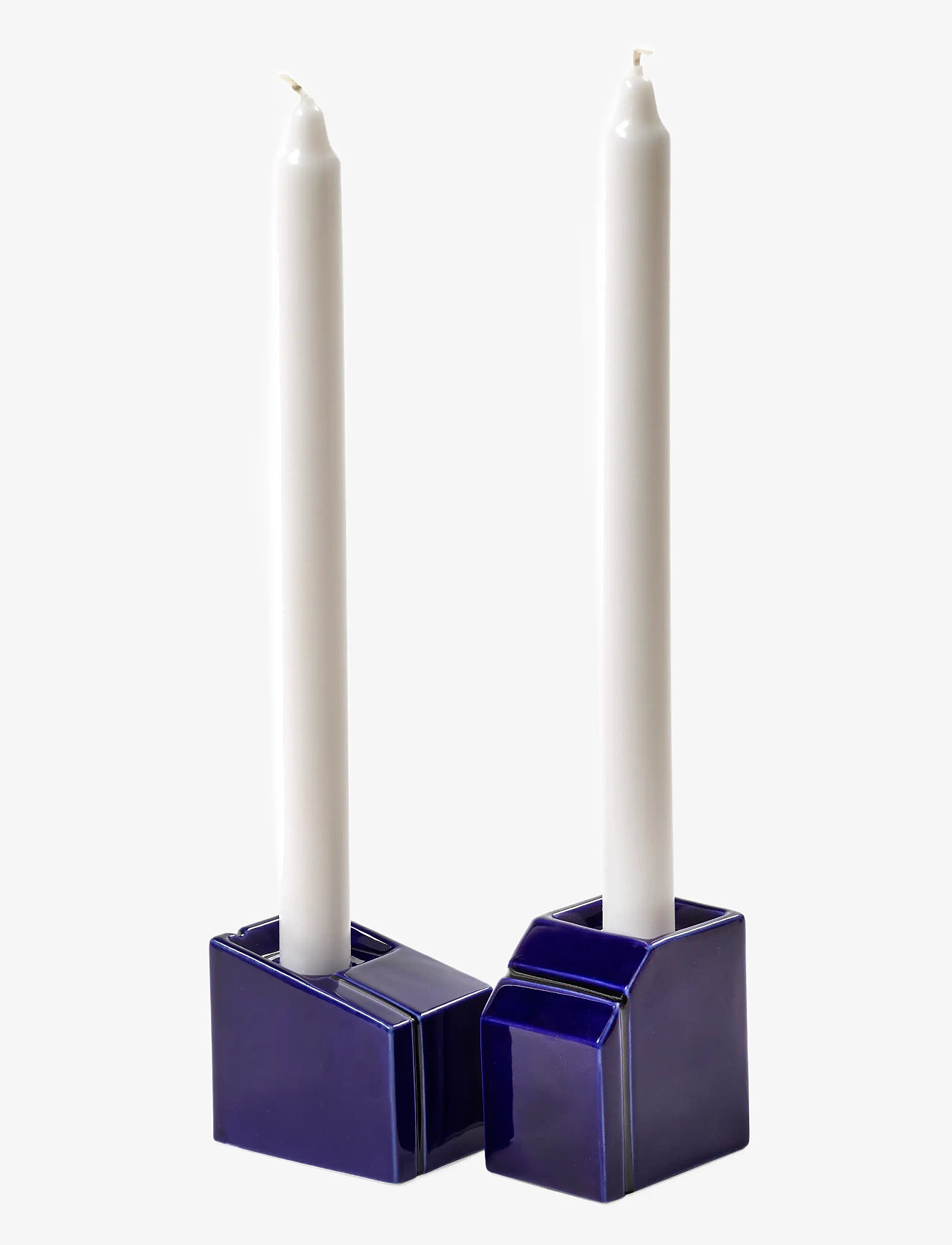 Serax - CANDLE HOLDER BURGUNDY SILOS SET/2 - køb efter pris - blue - 2