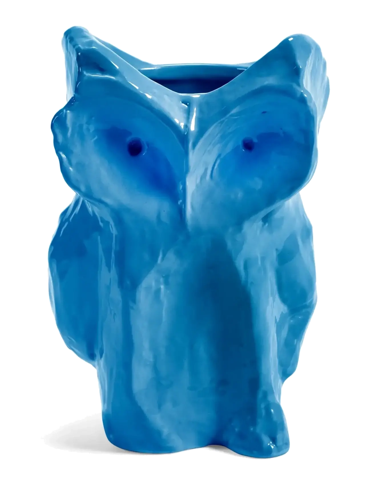 Serax OWL VASE XS LIGHT BLUE AFTER MIDNIGHT - Einrichtung - BLUE / blue