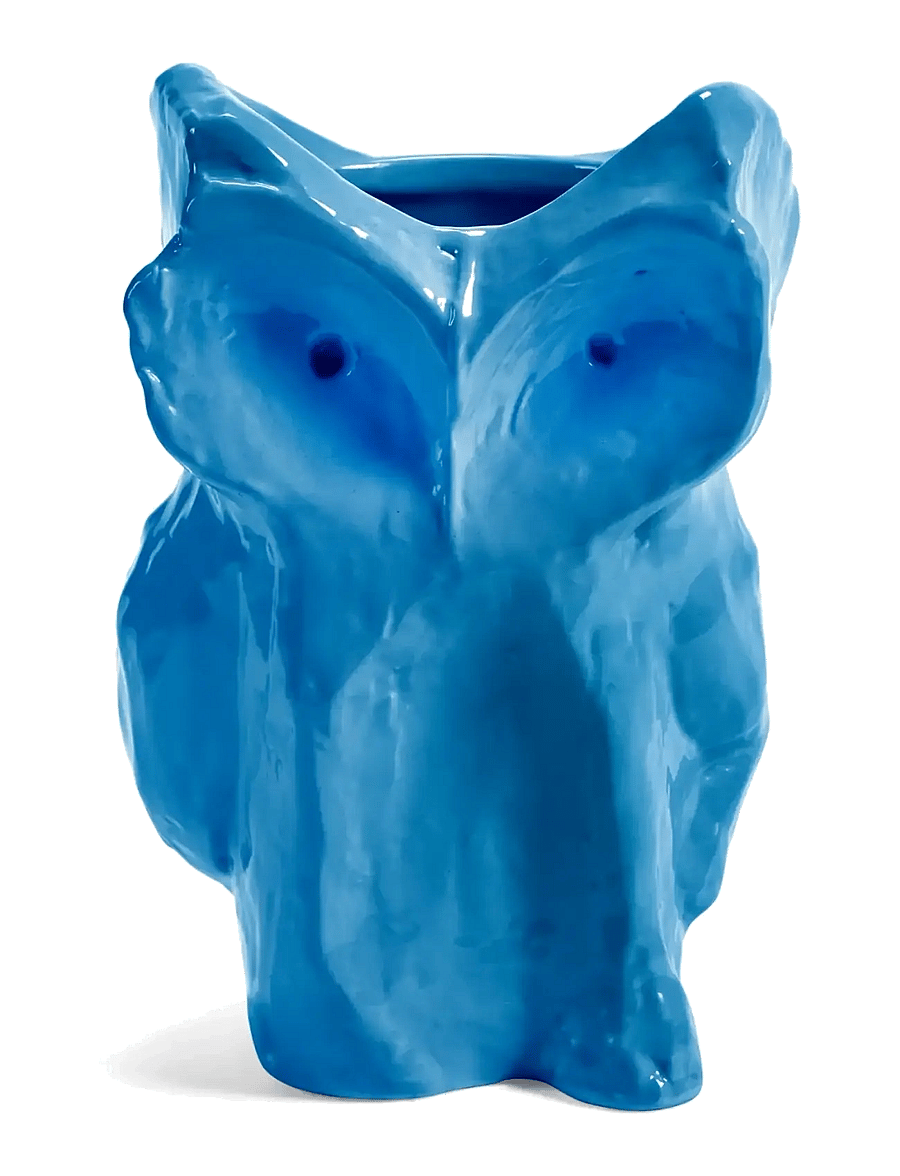 Serax - OWL VASE XS GREEN AFTER MIDNIGHT - vasen - blue - 1