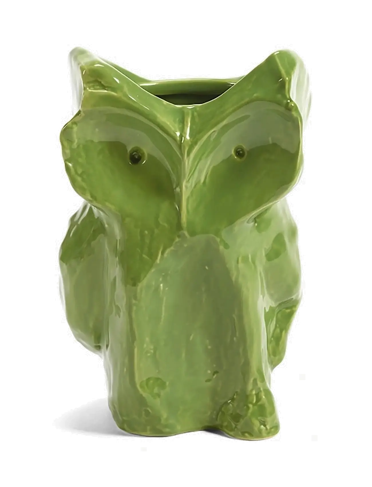 Serax Owl Vase Xs Aubergine After Midnight, Vase, Grøn, Str: ONE SIZE
