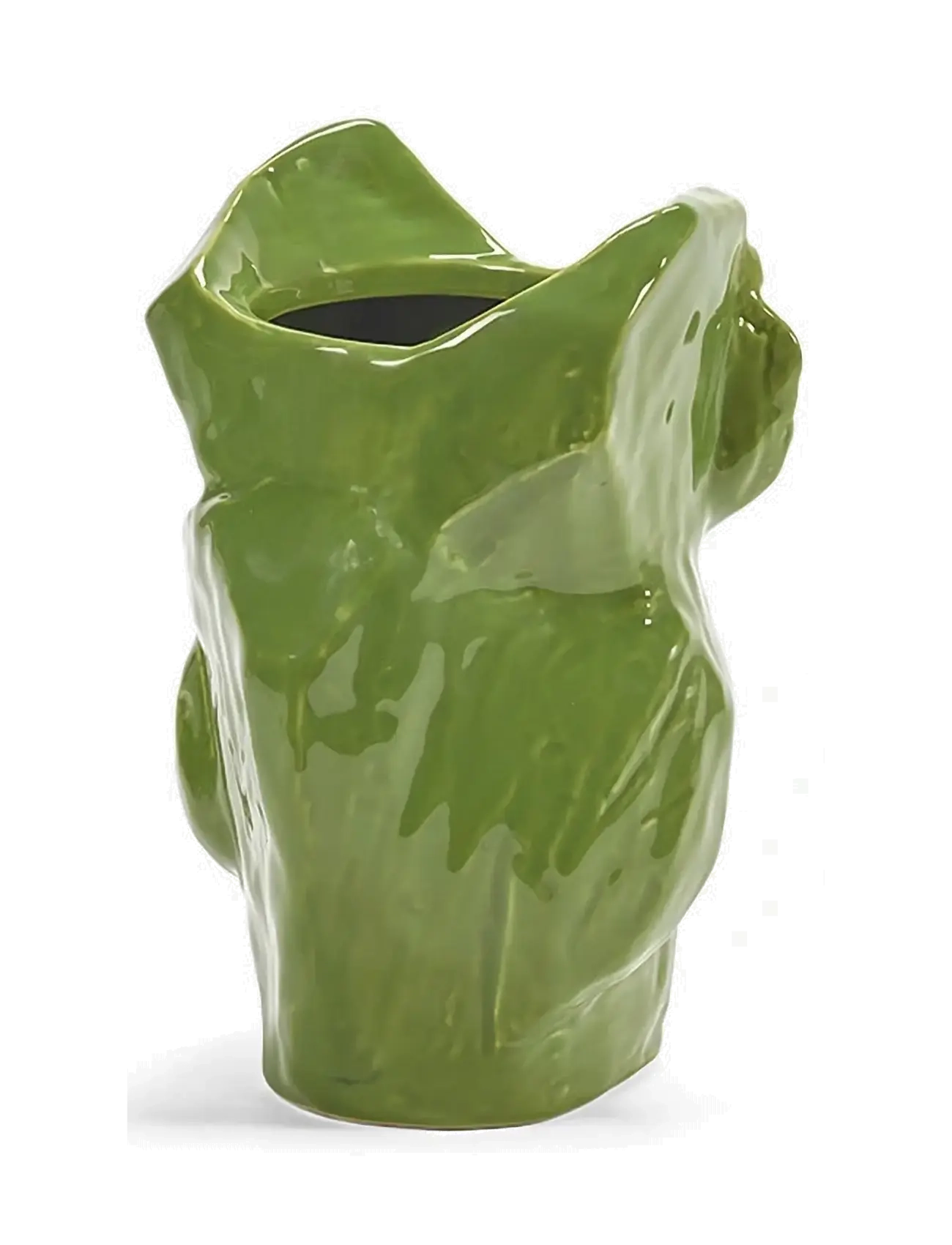 Serax - OWL VASE XS GREEN AFTER MIDNIGHT - wazony - green - 2