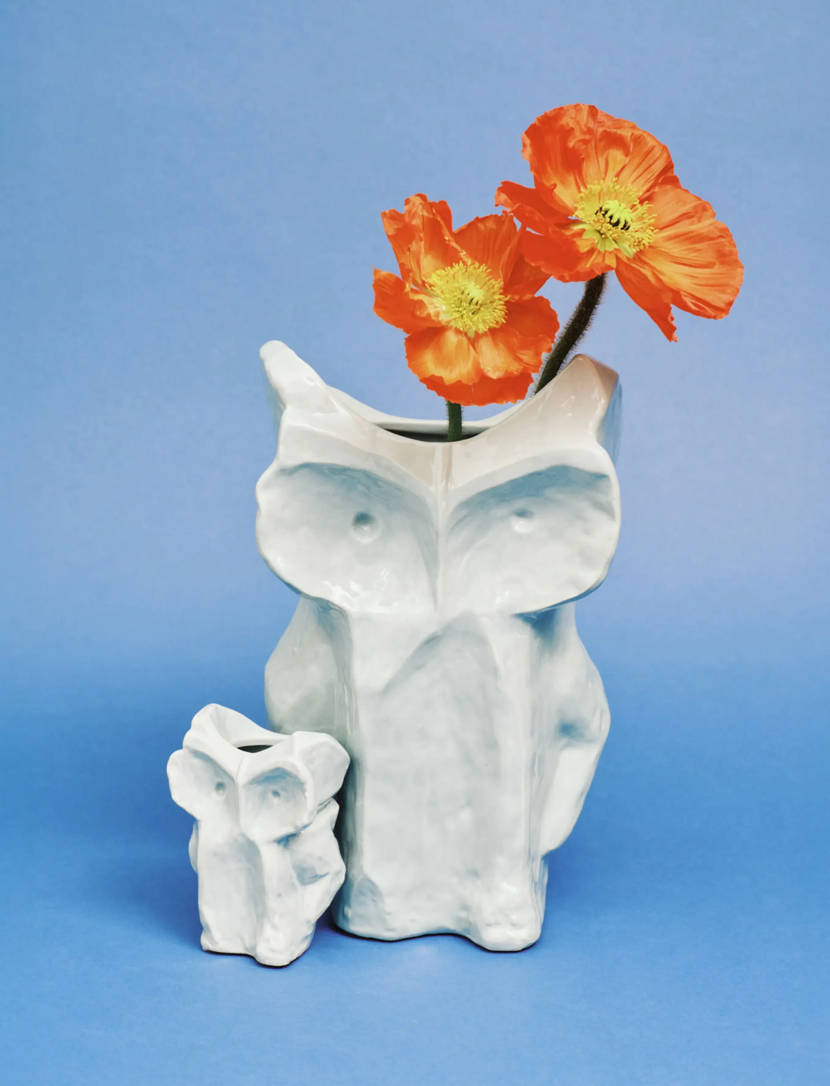 Serax - OWL VASE XS LIGHT BLUE AFTER MIDNIGHT - vasen - light blue - 4