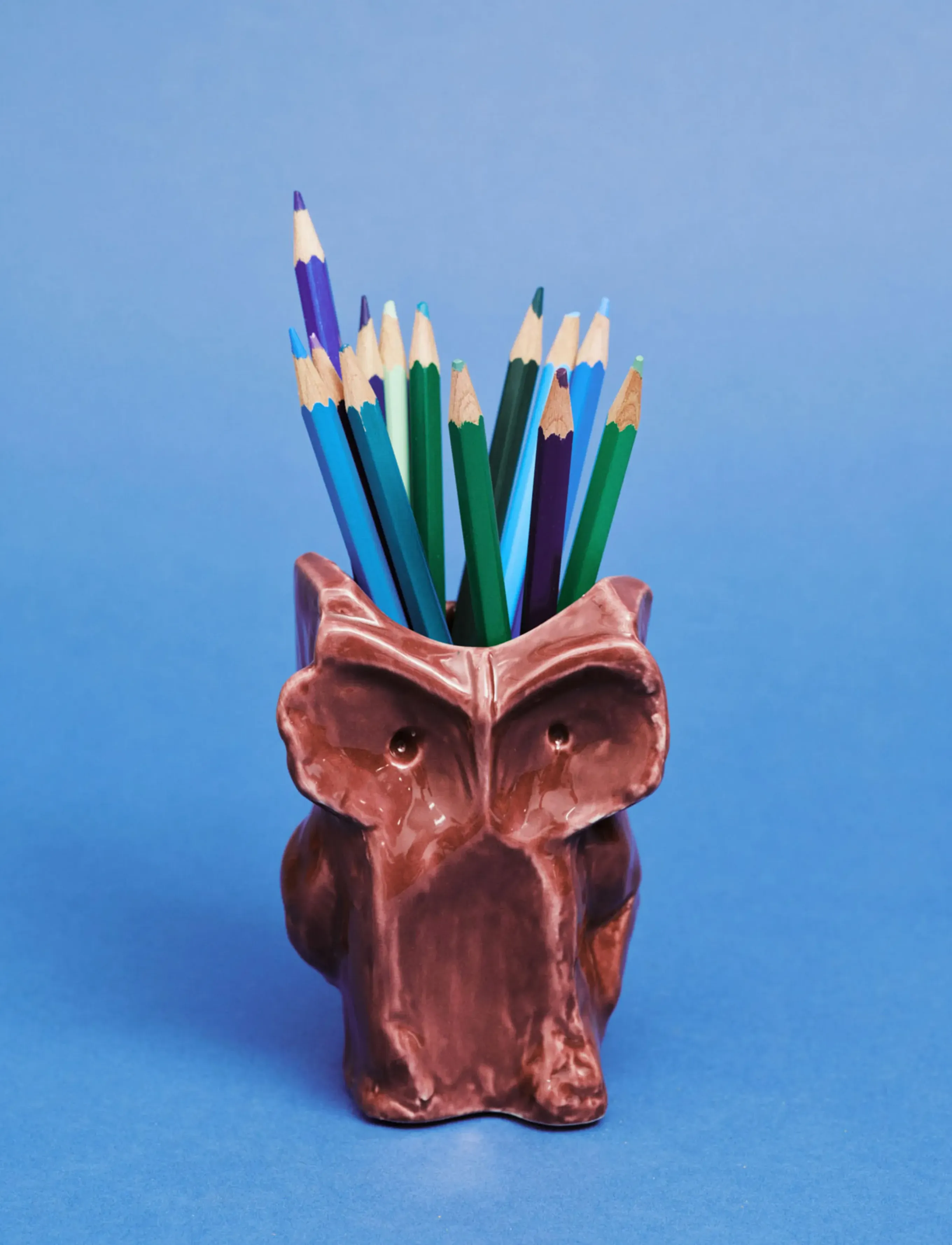 Serax - OWL VASE XS GREEN AFTER MIDNIGHT - vaser - purple - 3
