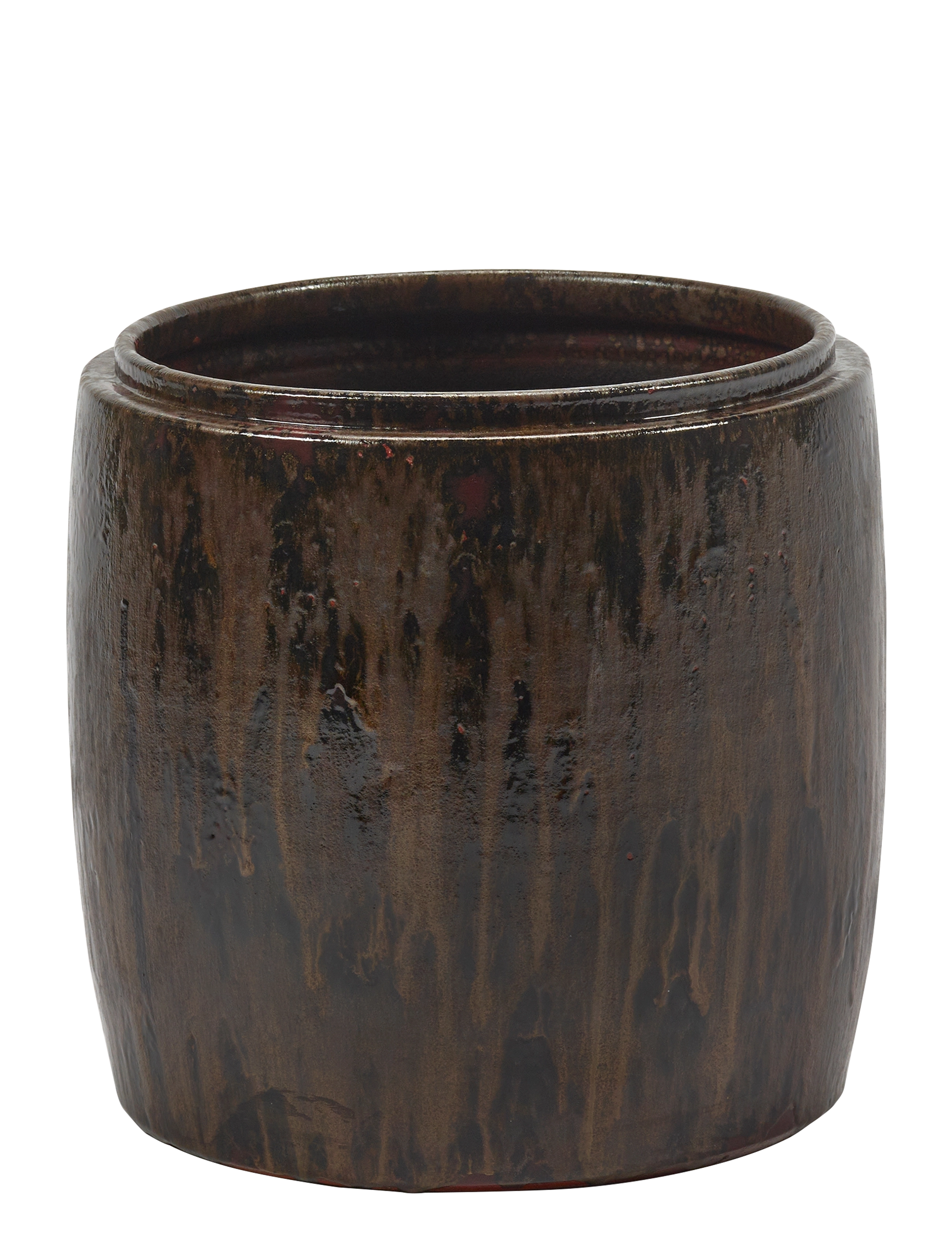 Serax Flower Pot Xs Mystique Dark Brown, XS, Decoration, Braun - Pots, Homeware