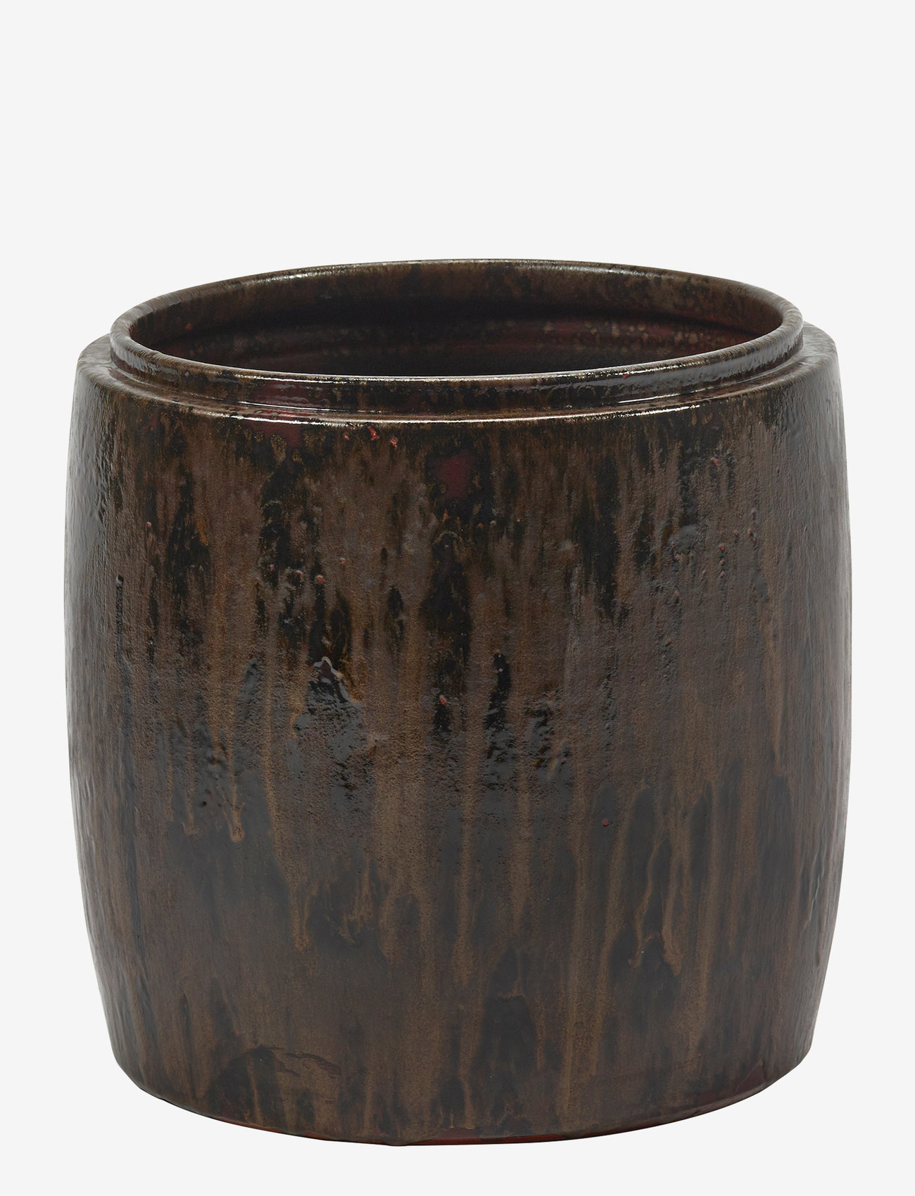 Serax - FLOWER POT XS MYSTIQUE DARK BROWN - nach preis einkaufen - brown - 0
