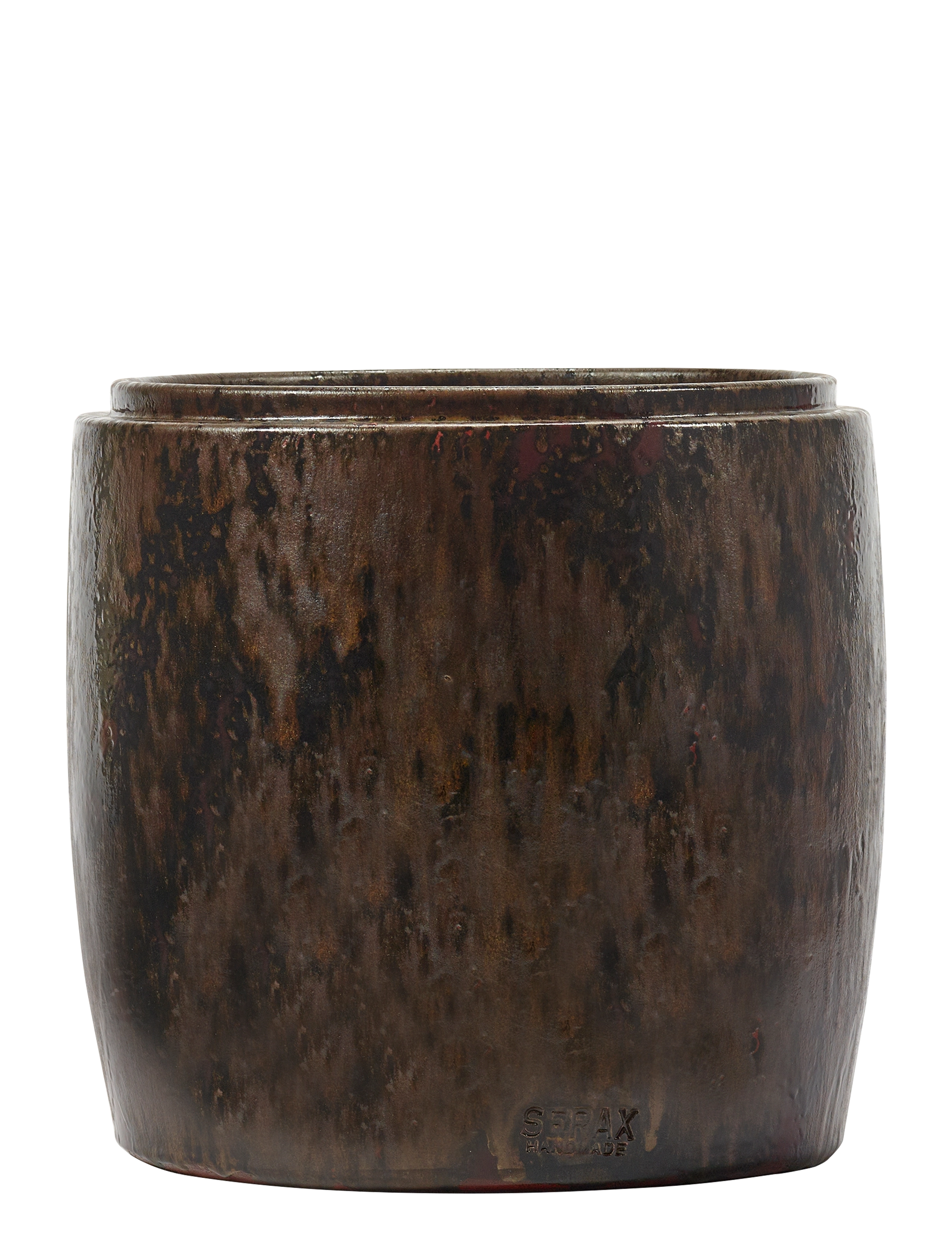 Serax - FLOWER POT XS MYSTIQUE DARK BROWN - lillepotid - brown - 1