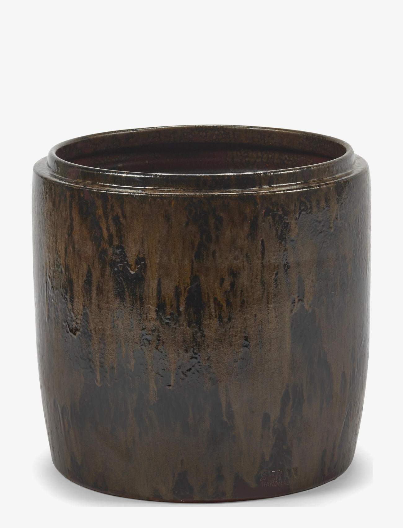 Serax FLOWER POT S MYSTIQUE DARK BROWN - Outdoorbereich - BROWN / brown