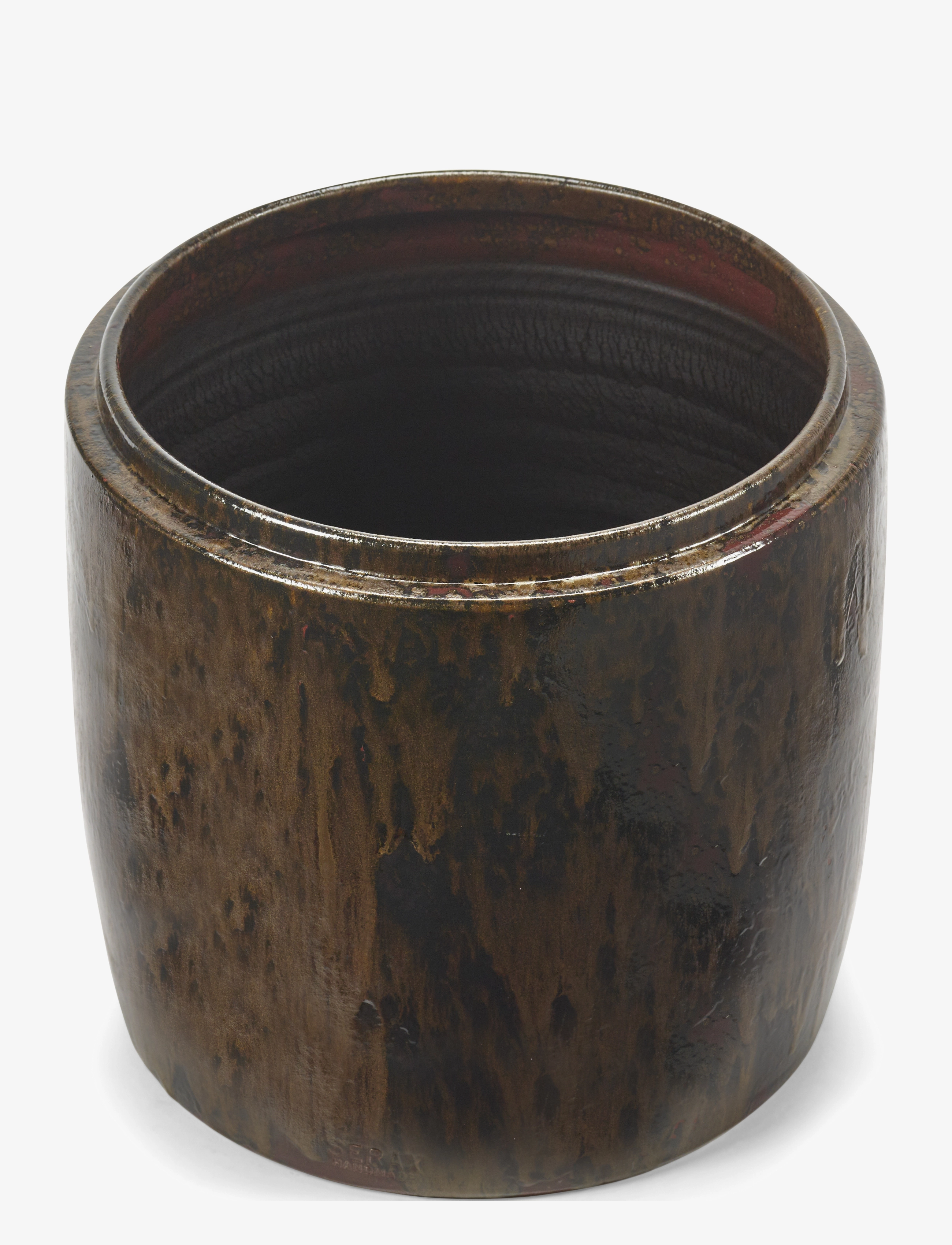 Serax - FLOWER POT S MYSTIQUE DARK BROWN - blumentöpfe - brown - 2