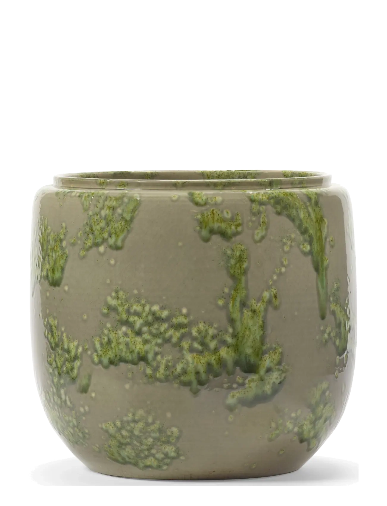Serax - FLOWER POT M MYSTIQUE GREEN COSTA - blumentöpfe - green - 1