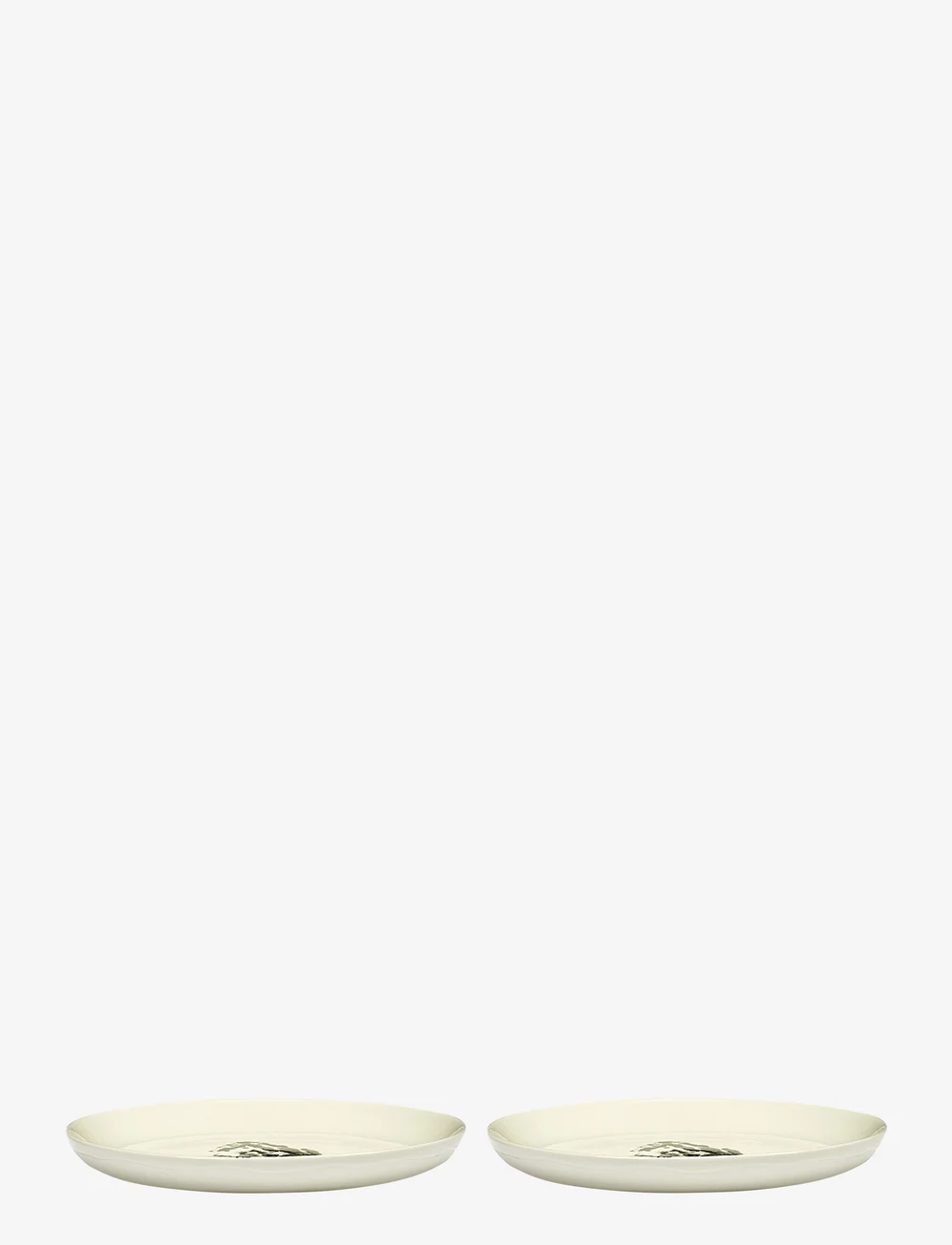 Serax - PLATE S WHITE ARTICHOKE BLACK FEAST BY OTTOLENGHI SET/2 - frühstücksteller - multi-colored - 1