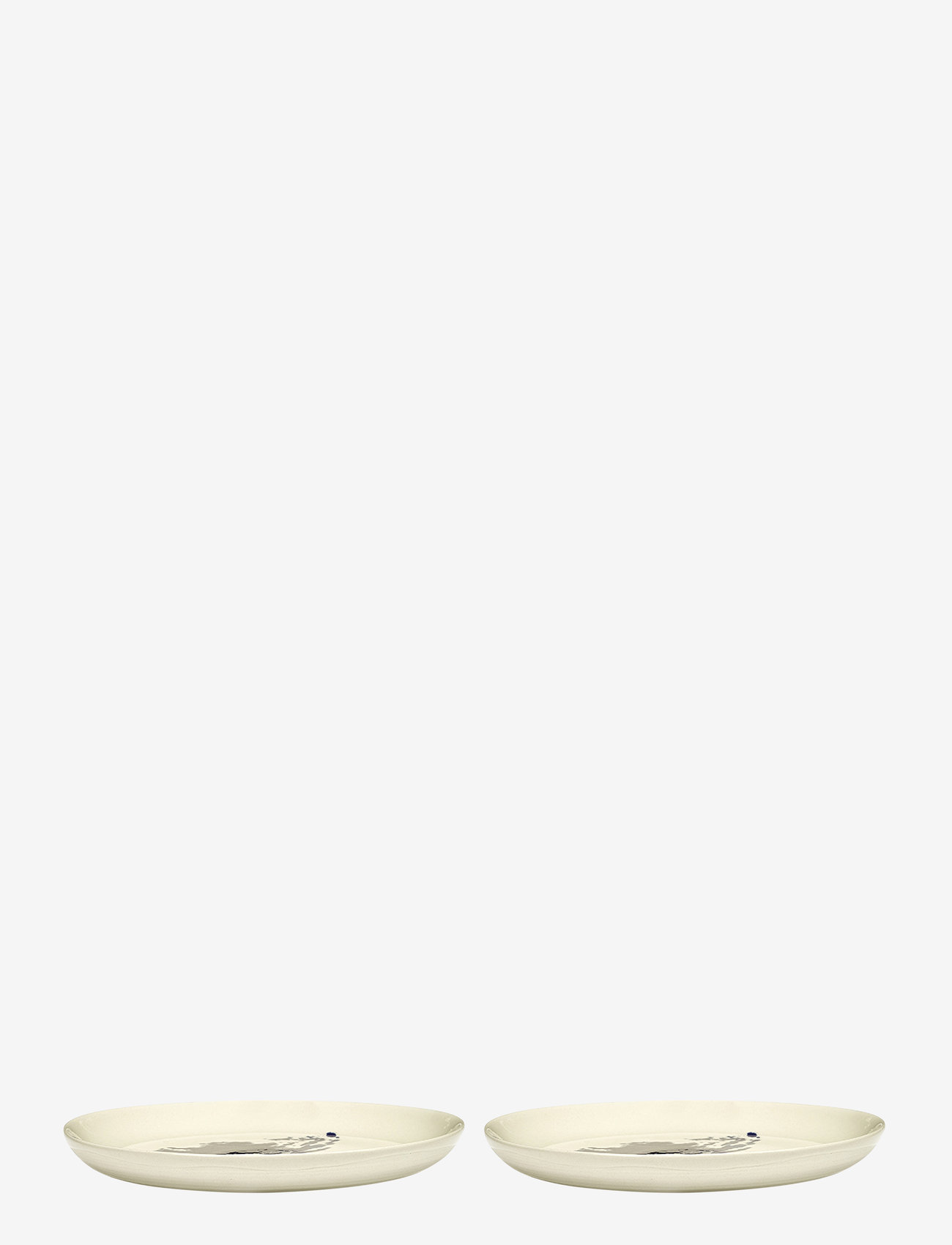 Serax - PLATE S WHITE ARTICHOKE BLUE FEAST BY OTTOLENGHI SET/2 - nach preis einkaufen - white - 0