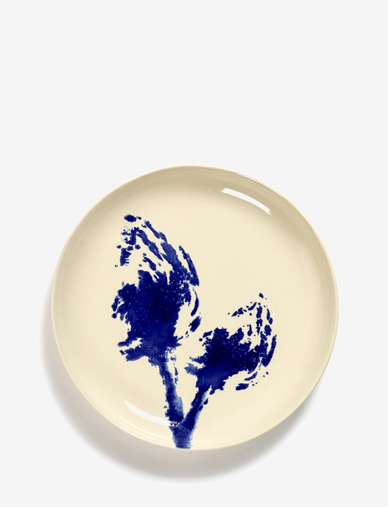 Serax - PLATE S WHITE ARTICHOKE BLUE FEAST BY OTTOLENGHI SET/2 - nach preis einkaufen - white - 2