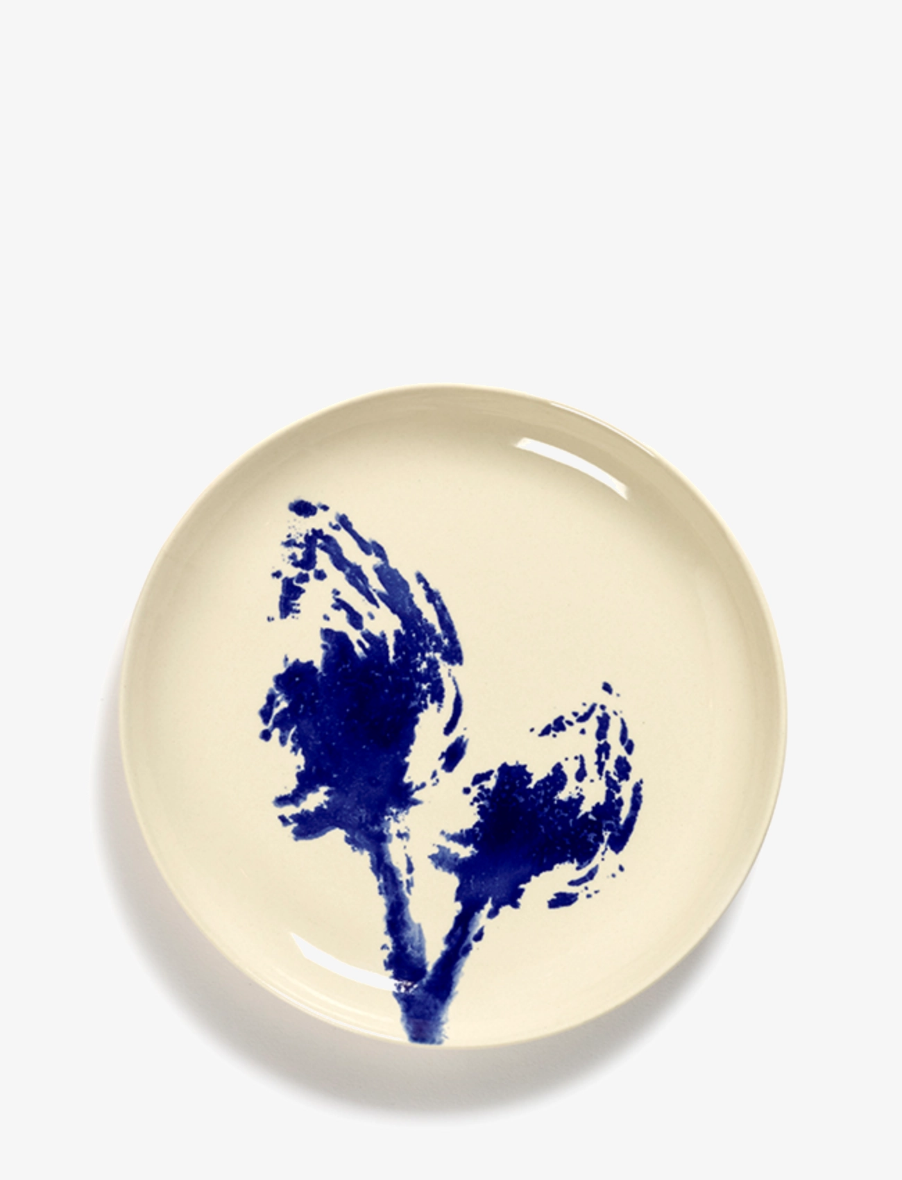 Serax - PLATE S WHITE ARTICHOKE BLUE FEAST BY OTTOLENGHI SET/2 - väikesed taldrikud - white - 2