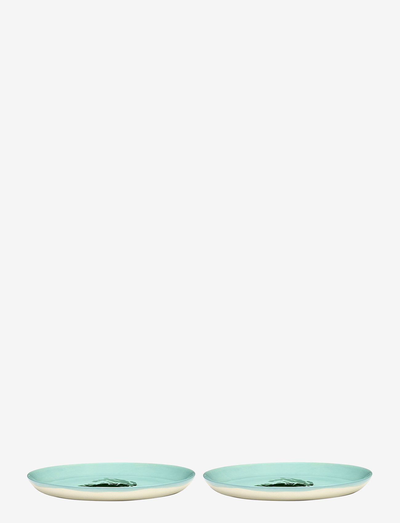 Serax - PLATE M AZURE ARTICHOKE GREEN FEAST BY OTTOLENGHI SET/2 - asietter - blue - 1