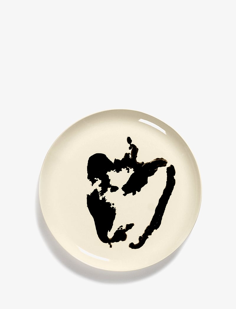 Serax - PLATE L WHITE PEPPER BLACK FEAST BY OTTOLENGHI SET/2 - praetaldrikud - multi-colored - 2
