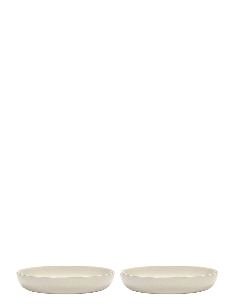 Serax - PLATE HIGH WHITE PEPPER BLACK FEAST BY OTTOLENGHI SET/2 - nach preis einkaufen - white - 0