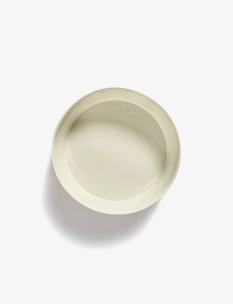 Serax - SALAD BOWL WHITE STRIPES RED FEAST - salotinės - white - 2
