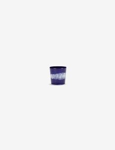 COFFEE CUP 25CL DARK BLUE-WHITE FEAST BY OTTOLENGHI SET/4, Serax