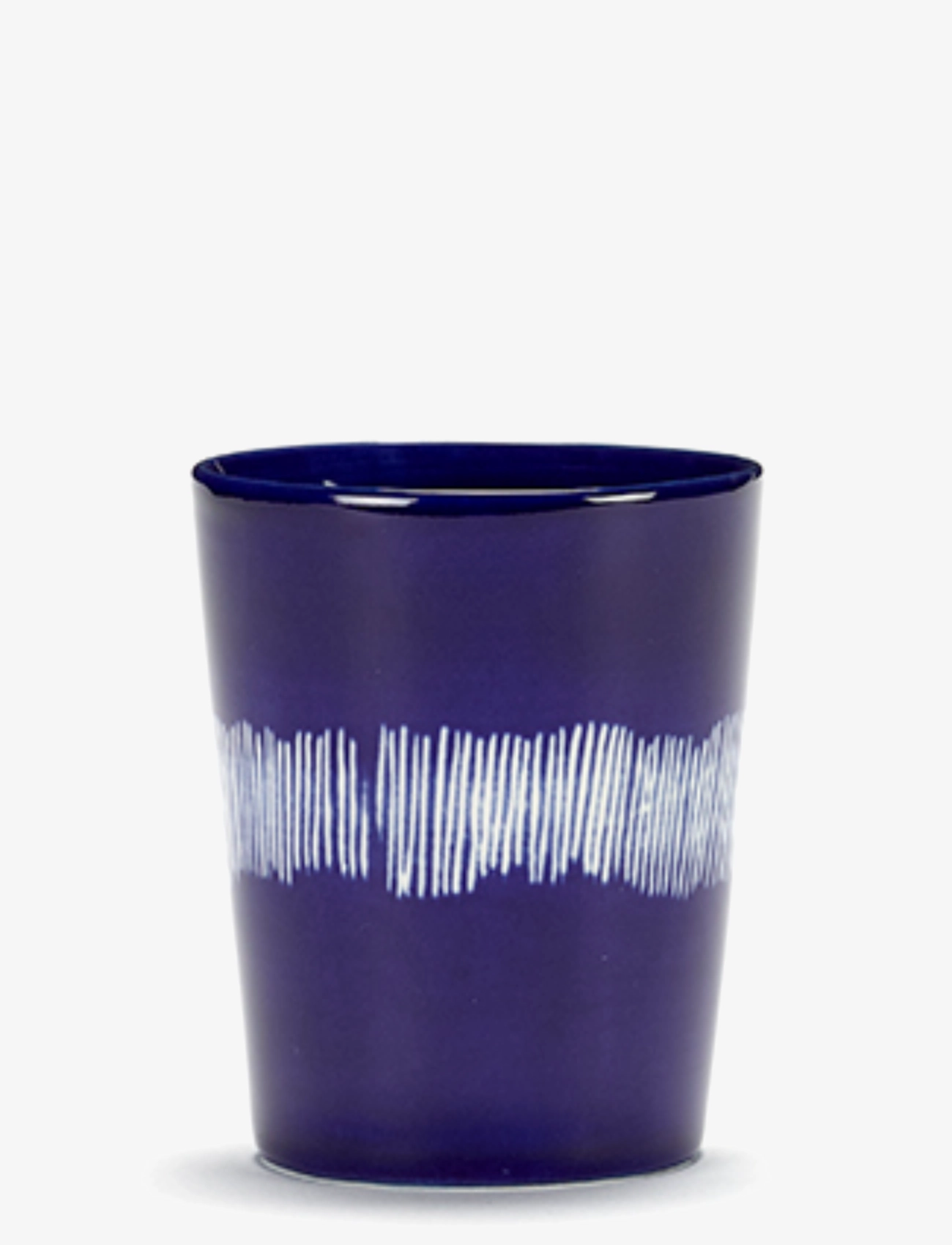 Serax - TEA CUP 33CL DARK BLUE-WHITE FEAST BY OTTOLENGHI SET/4 - tējas krūzes - blue - 2